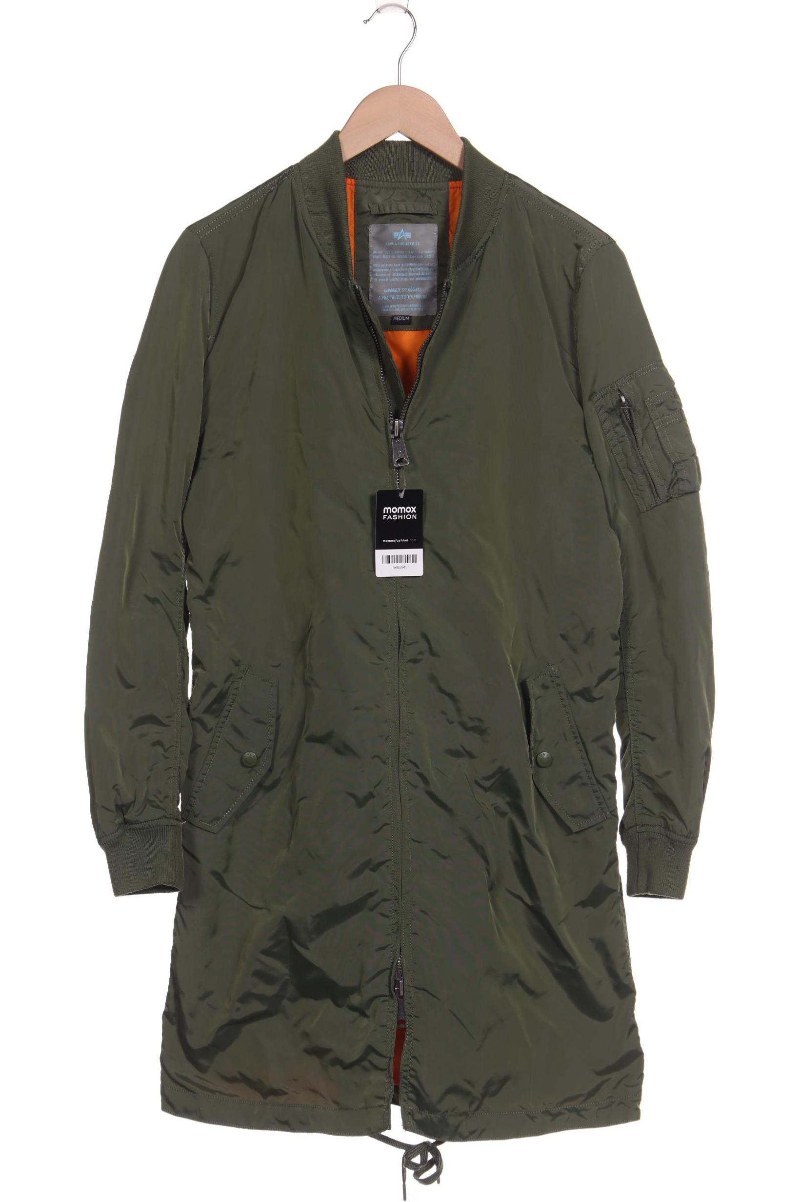 

Alpha industries Damen Mantel, grün, Gr. 38