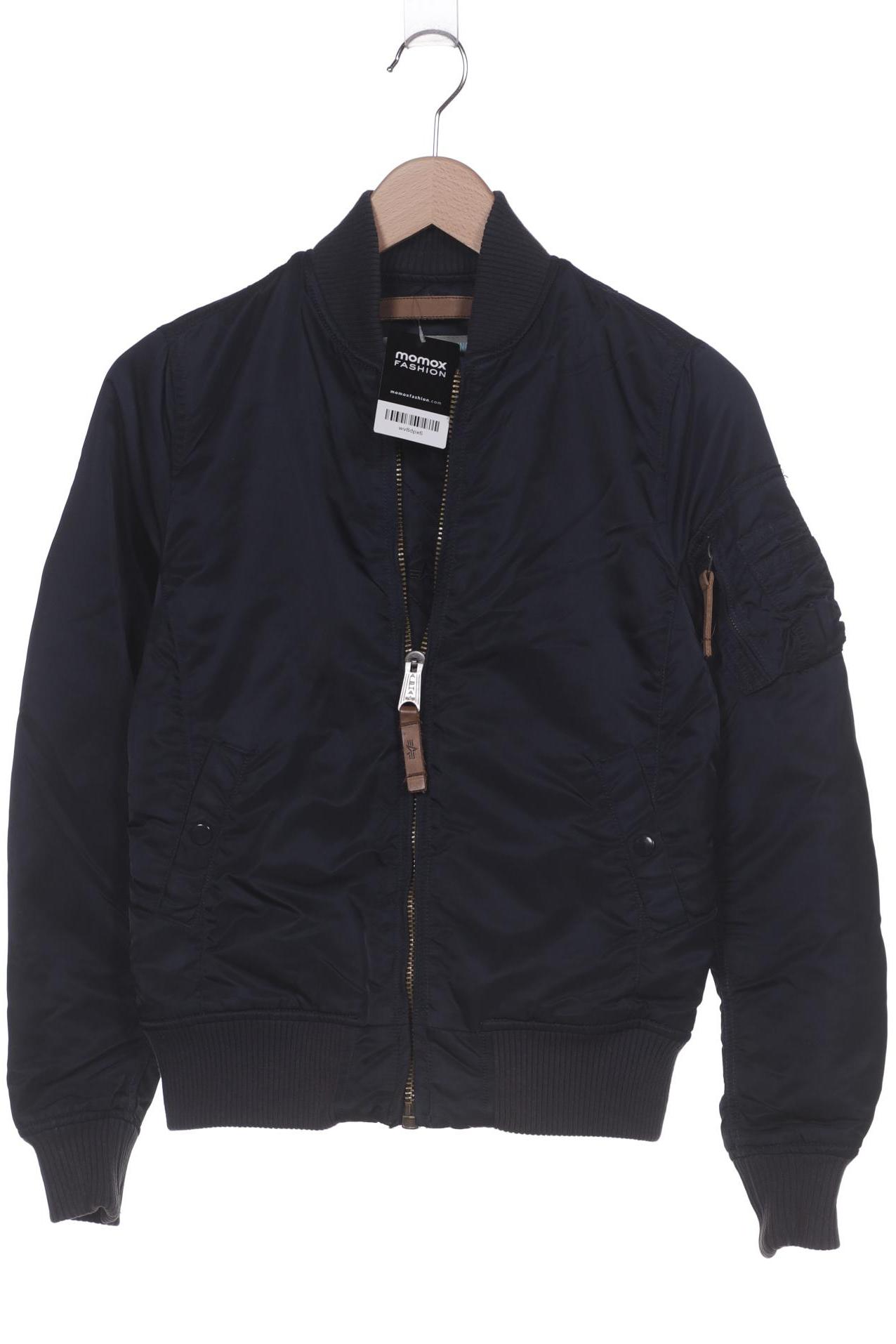 

Alpha industries Damen Jacke, marineblau, Gr. 34