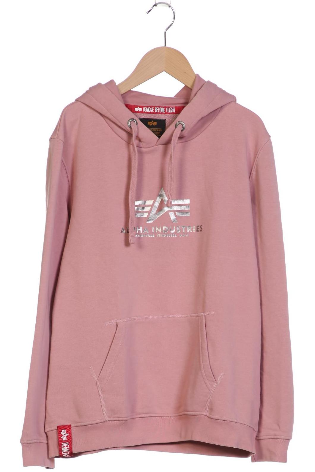 

Alpha industries Damen Kapuzenpullover, pink, Gr. 42