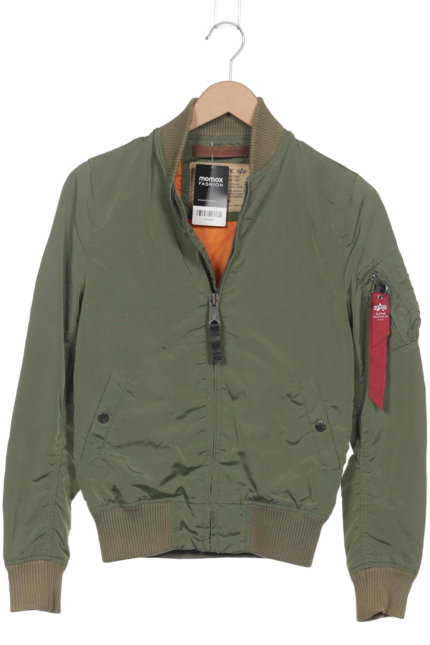 

Alpha industries Damen Jacke, grün, Gr. 36