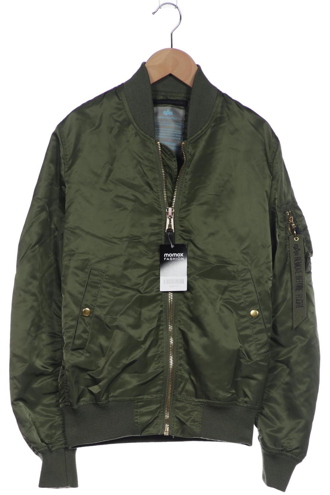 

Alpha industries Damen Jacke, grün, Gr. 42