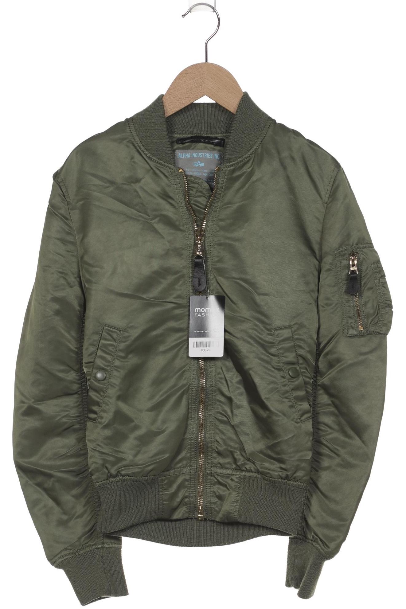 

Alpha industries Damen Jacke, grün, Gr. 36