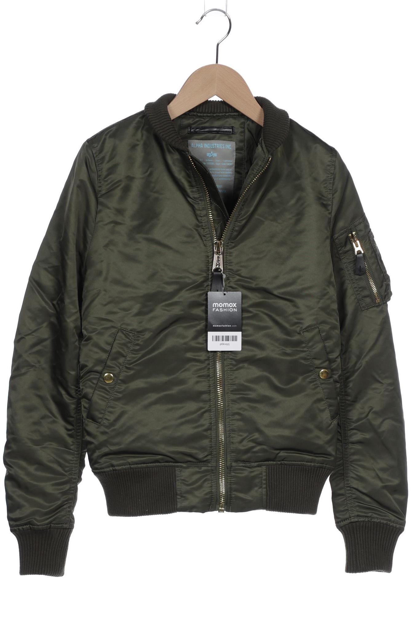 

Alpha industries Damen Jacke, grün, Gr. 34