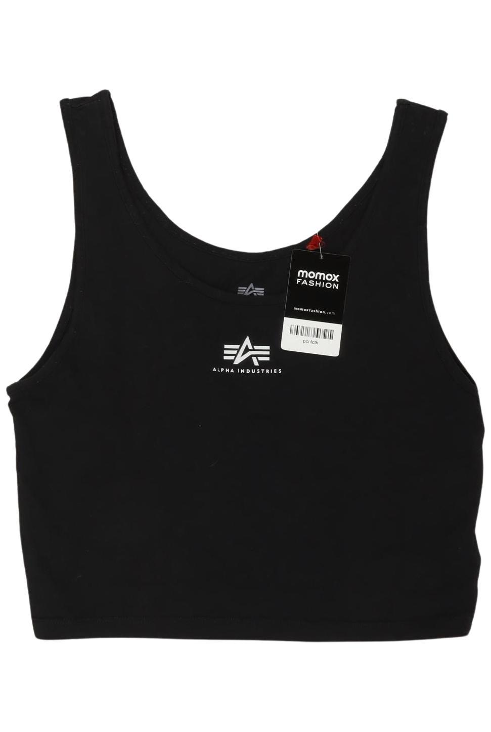 

Alpha industries Damen Top, schwarz, Gr. 42