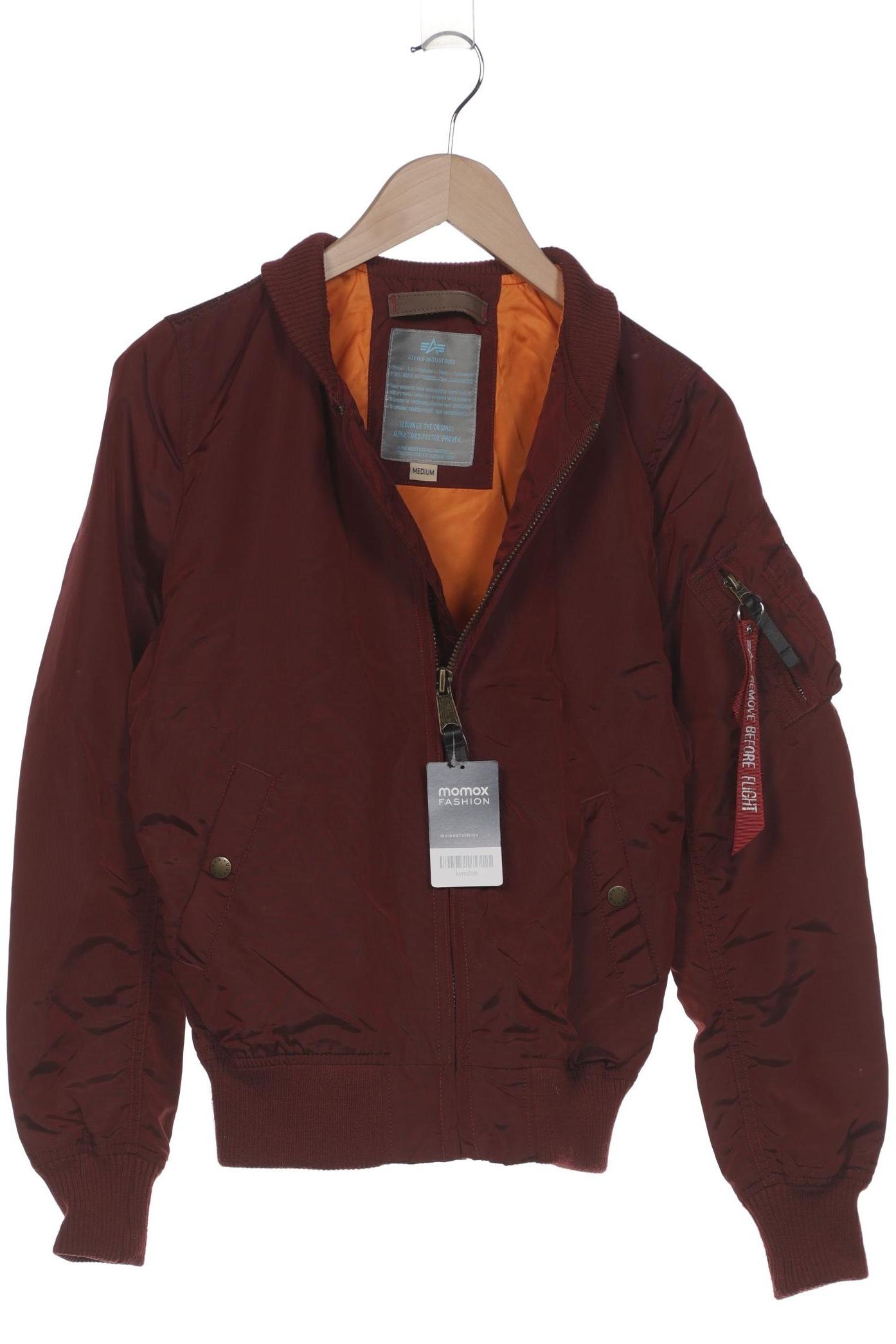 

Alpha industries Damen Jacke, bordeaux, Gr. 38