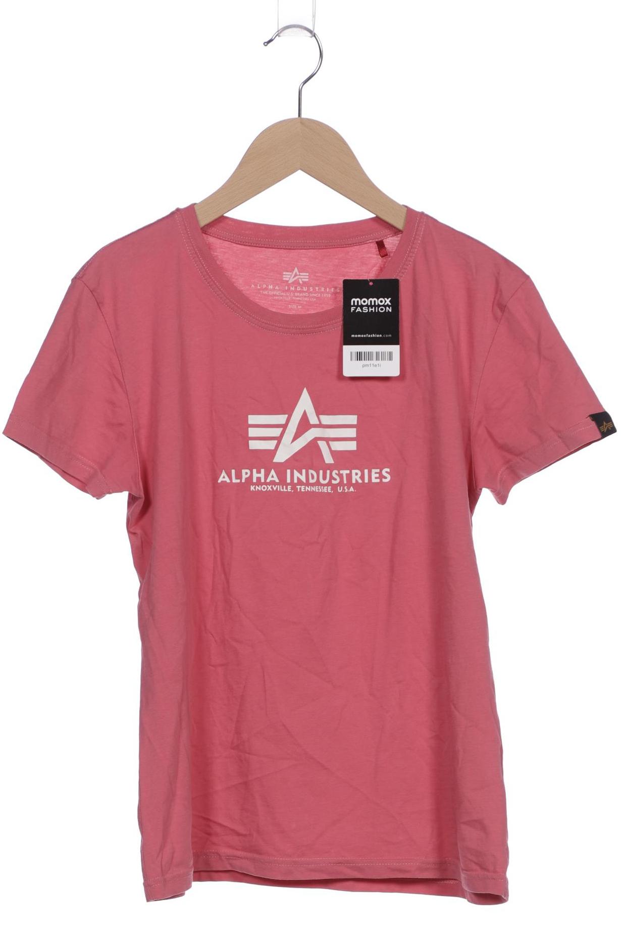 

Alpha industries Damen T-Shirt, pink, Gr. 38