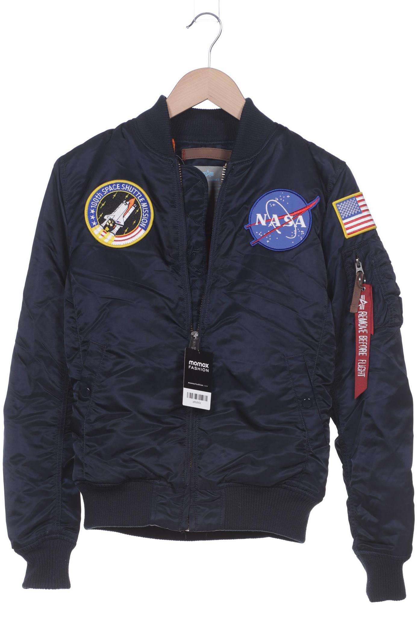 

Alpha industries Damen Jacke, marineblau, Gr. 38