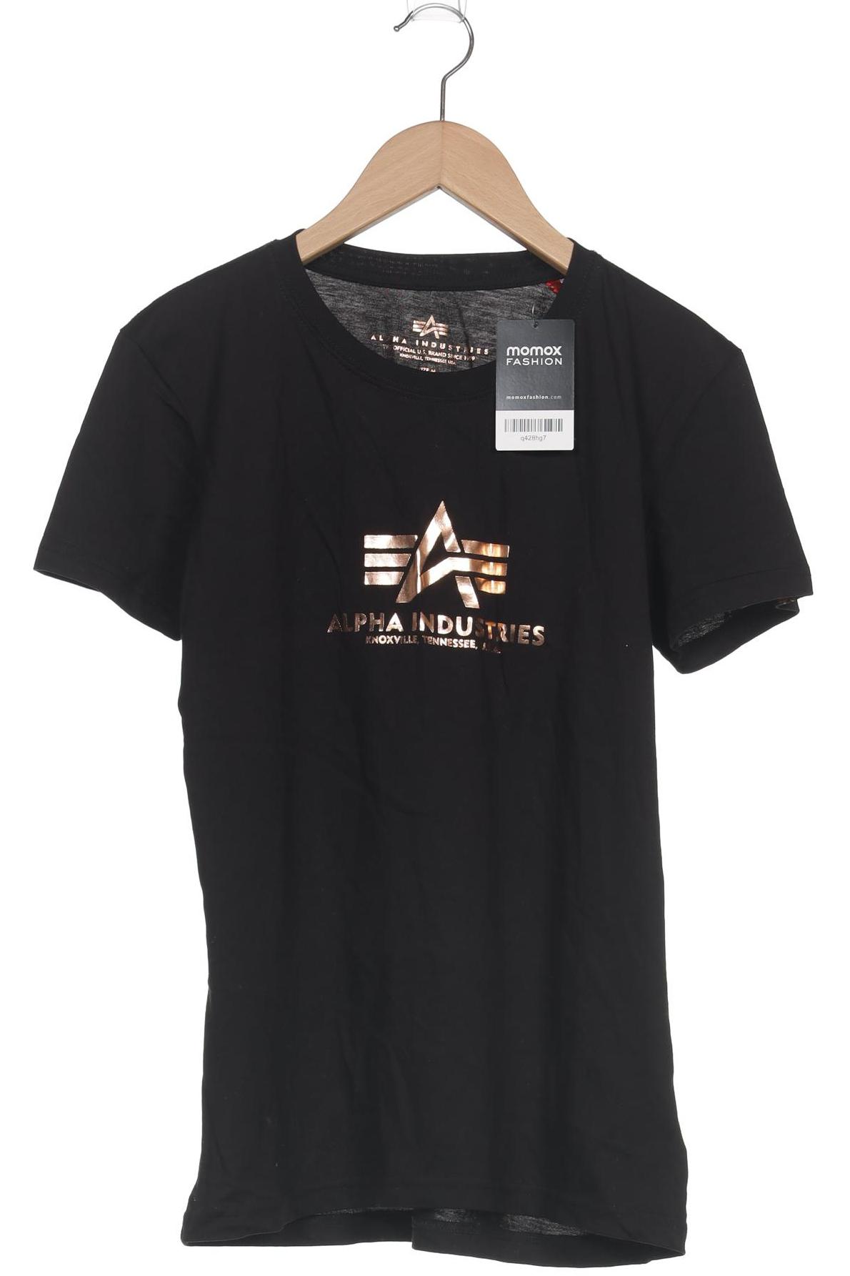 

Alpha industries Damen T-Shirt, schwarz, Gr. 38