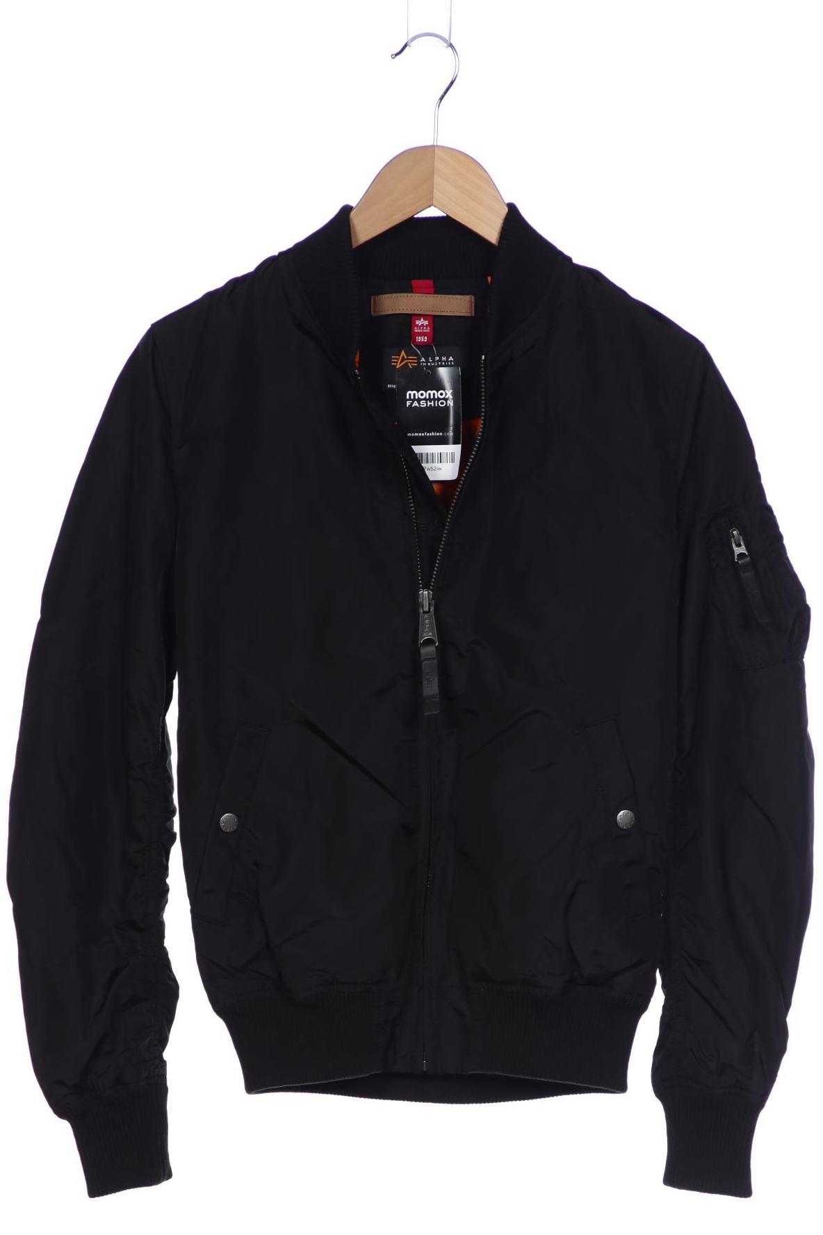 

Alpha industries Damen Jacke, schwarz, Gr. 42