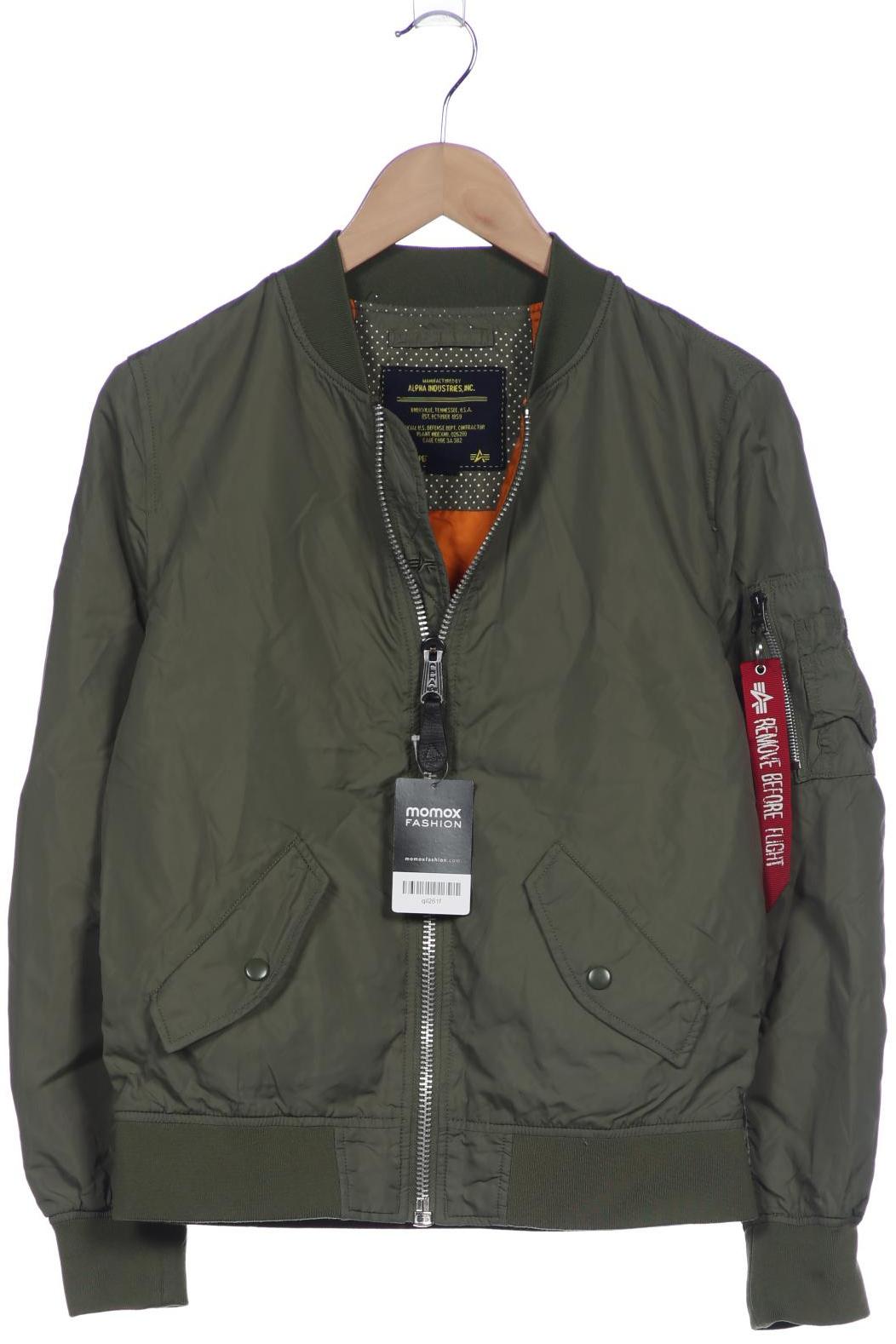 

Alpha industries Damen Jacke, grün, Gr. 36