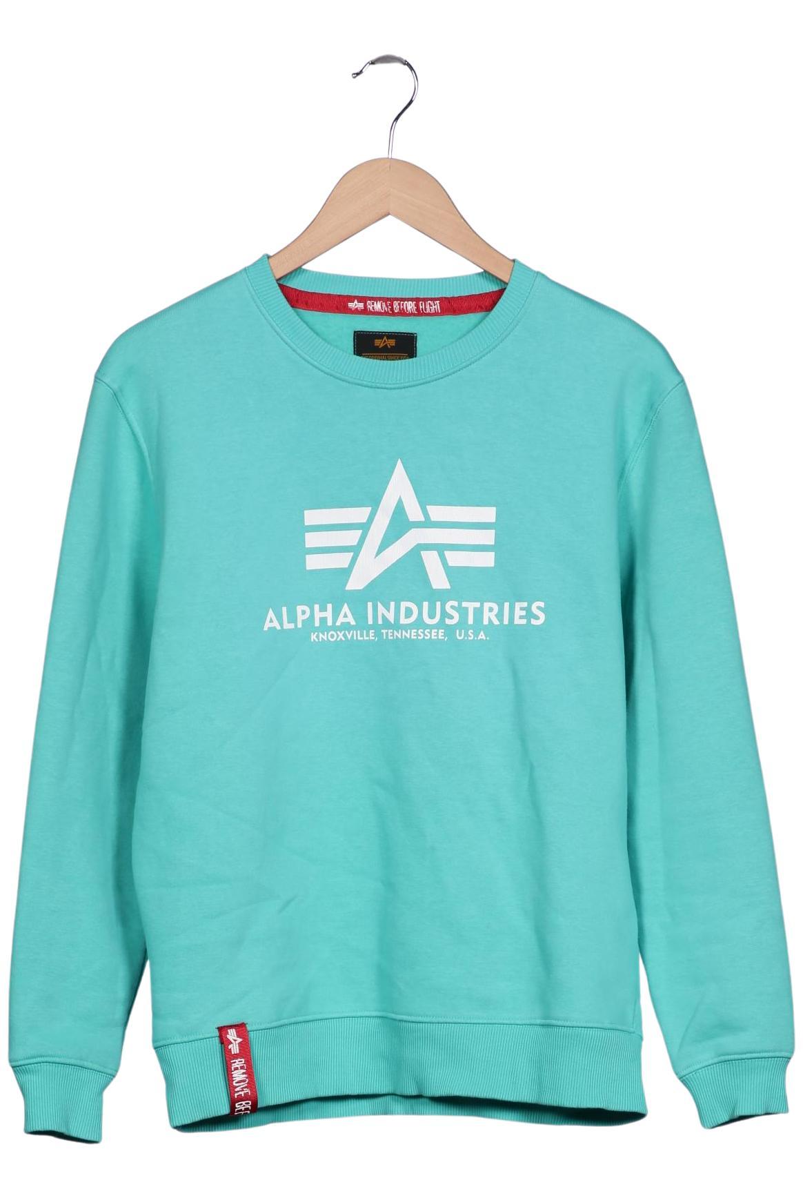 

Alpha industries Damen Sweatshirt, türkis, Gr. 36