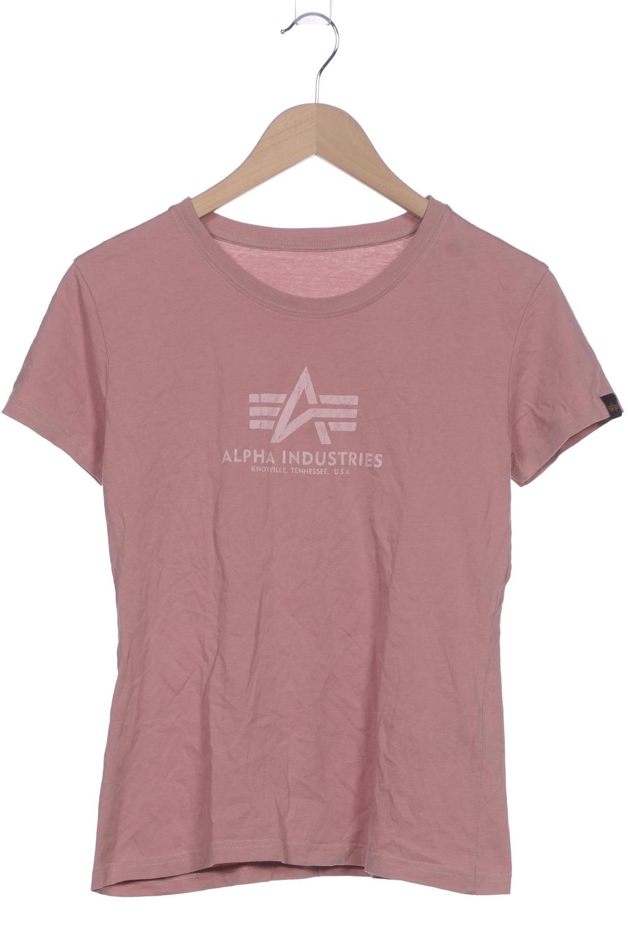 

Alpha industries Damen T-Shirt, pink, Gr. 38