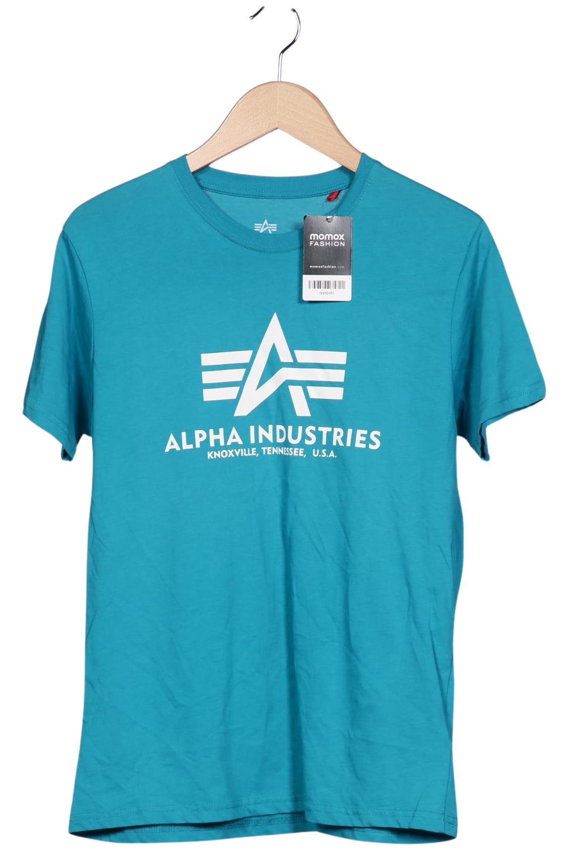 

Alpha industries Damen T-Shirt, türkis, Gr. 36