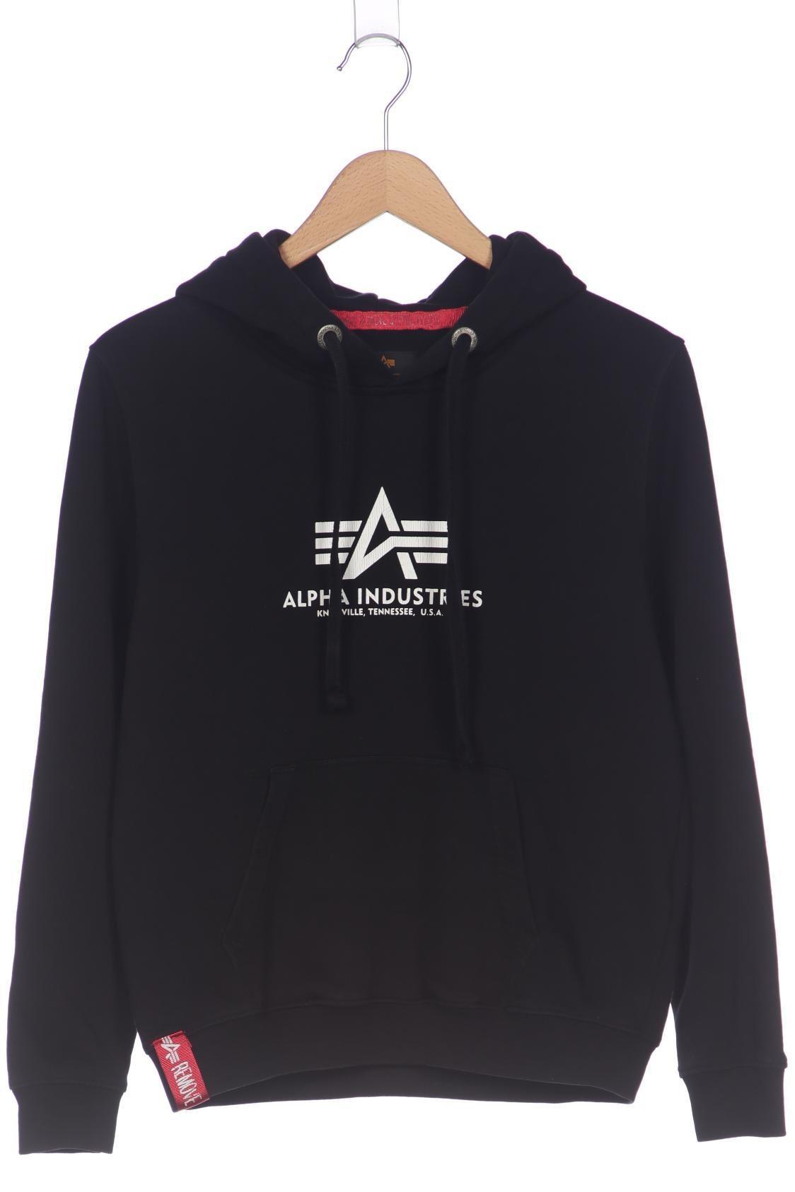 

Alpha industries Damen Kapuzenpullover, schwarz, Gr. 36