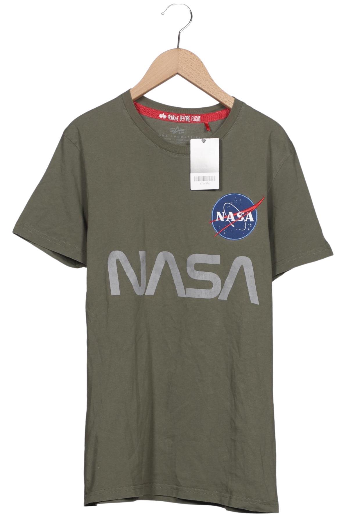 

Alpha industries Damen T-Shirt, grün, Gr. 36