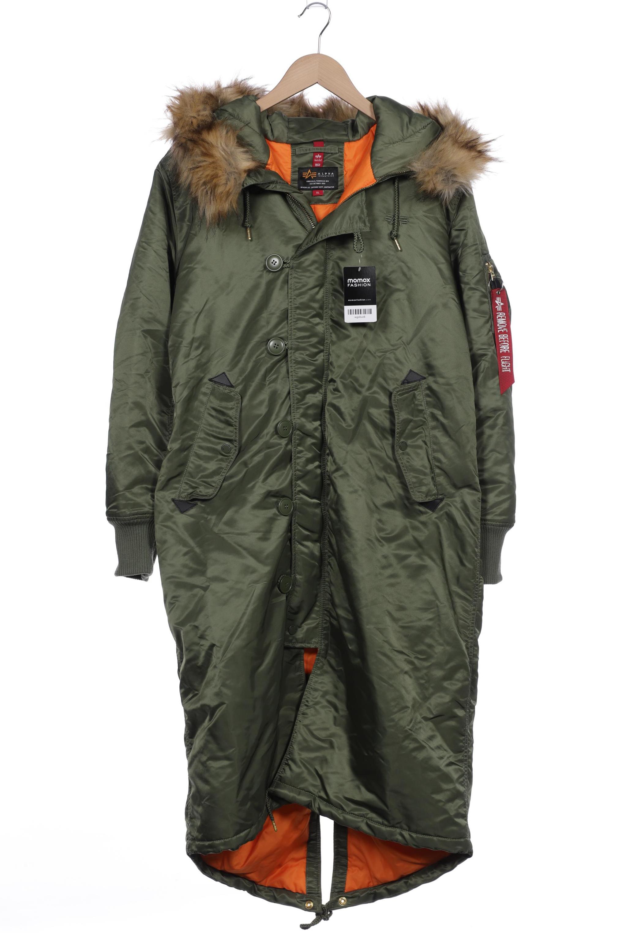 

Alpha industries Damen Mantel, grün, Gr. 44