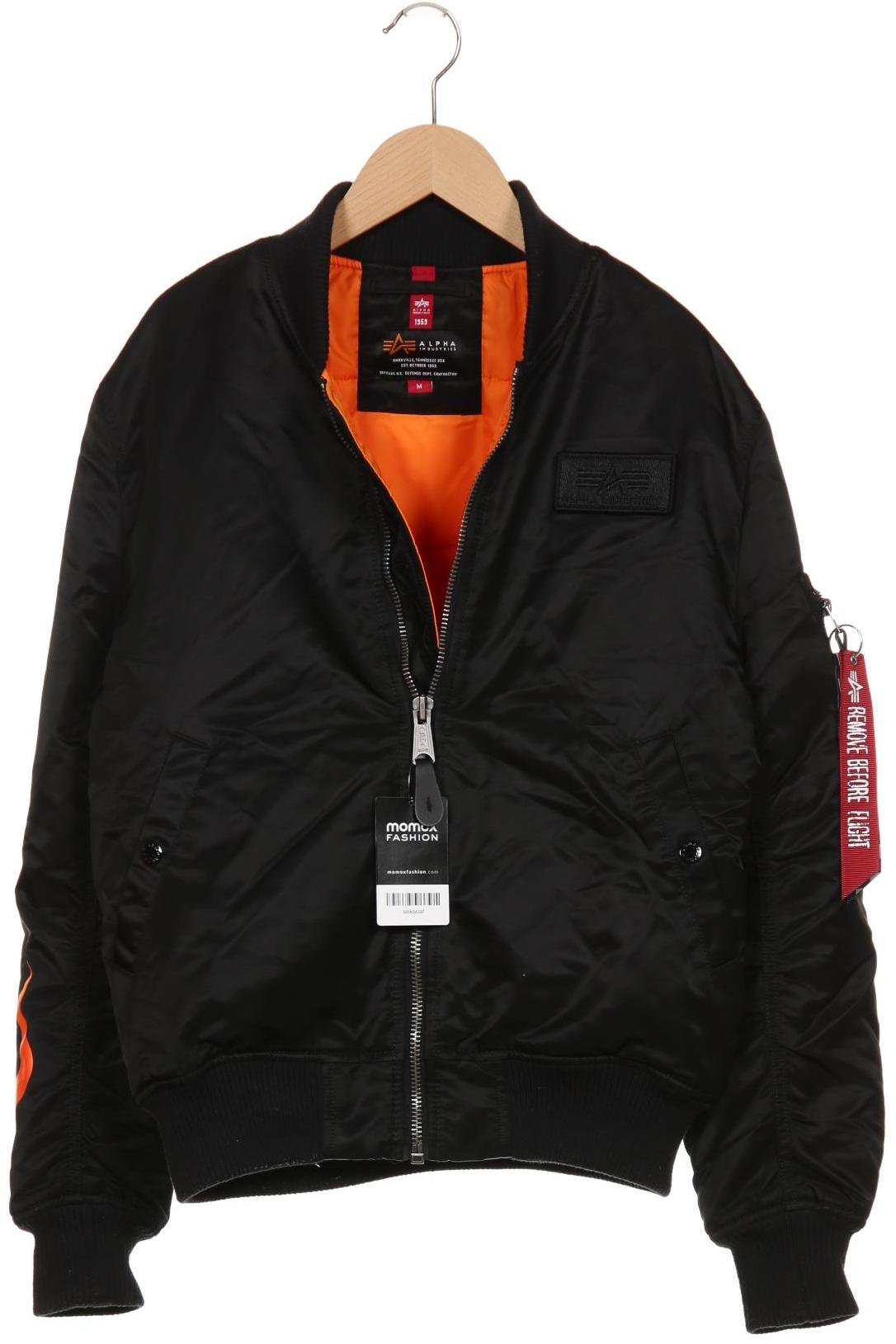 

Alpha industries Damen Jacke, schwarz, Gr. 38