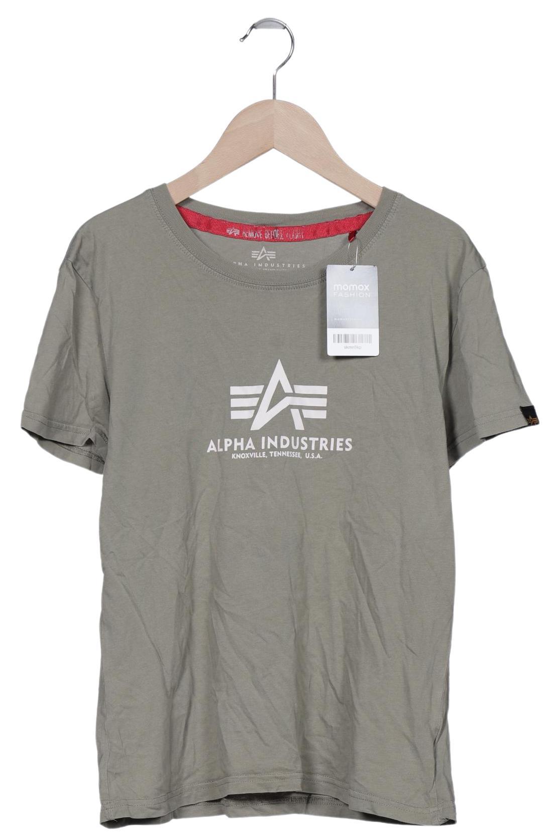 

Alpha industries Damen T-Shirt, grün, Gr. 38