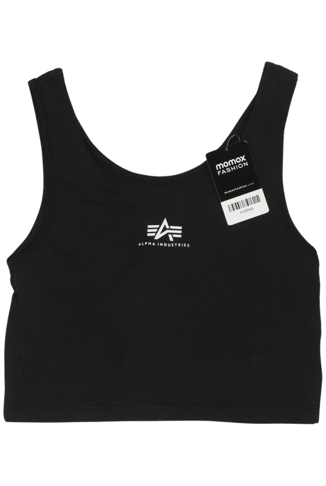 

Alpha industries Damen Top, schwarz, Gr. 34