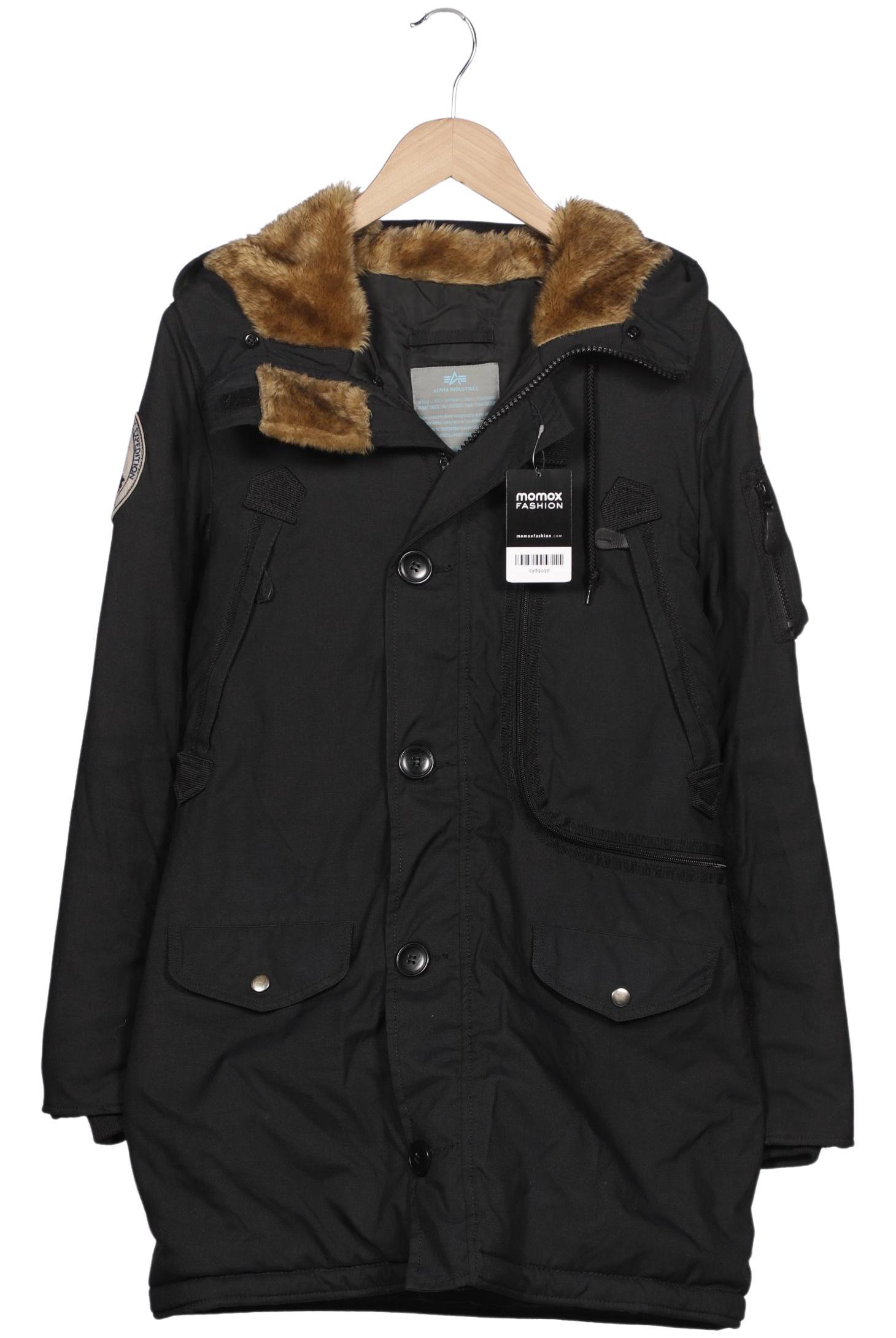 

Alpha industries Damen Jacke, schwarz, Gr. 38