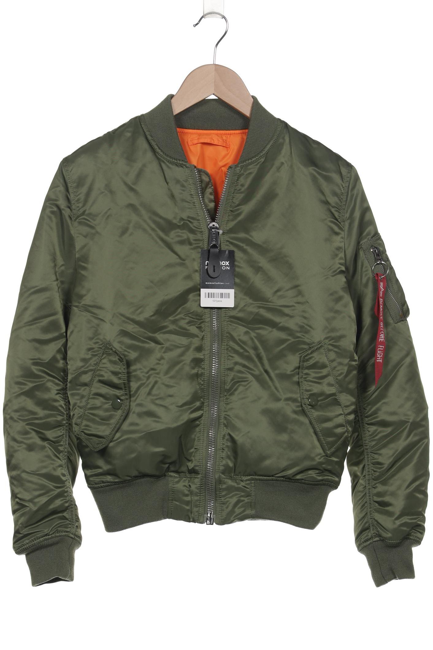 

Alpha industries Damen Jacke, grün, Gr. 36