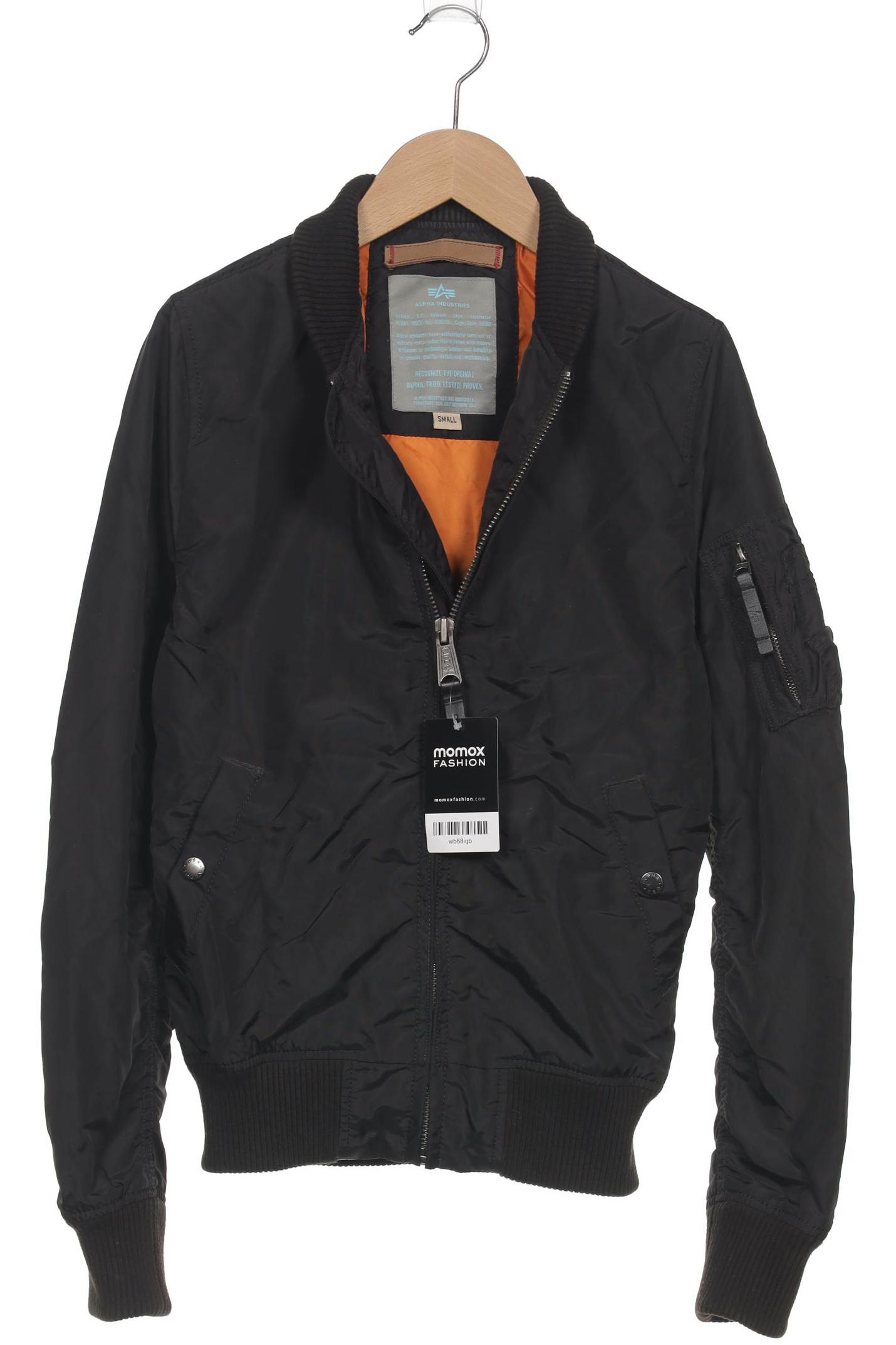 

Alpha industries Damen Jacke, schwarz, Gr. 36