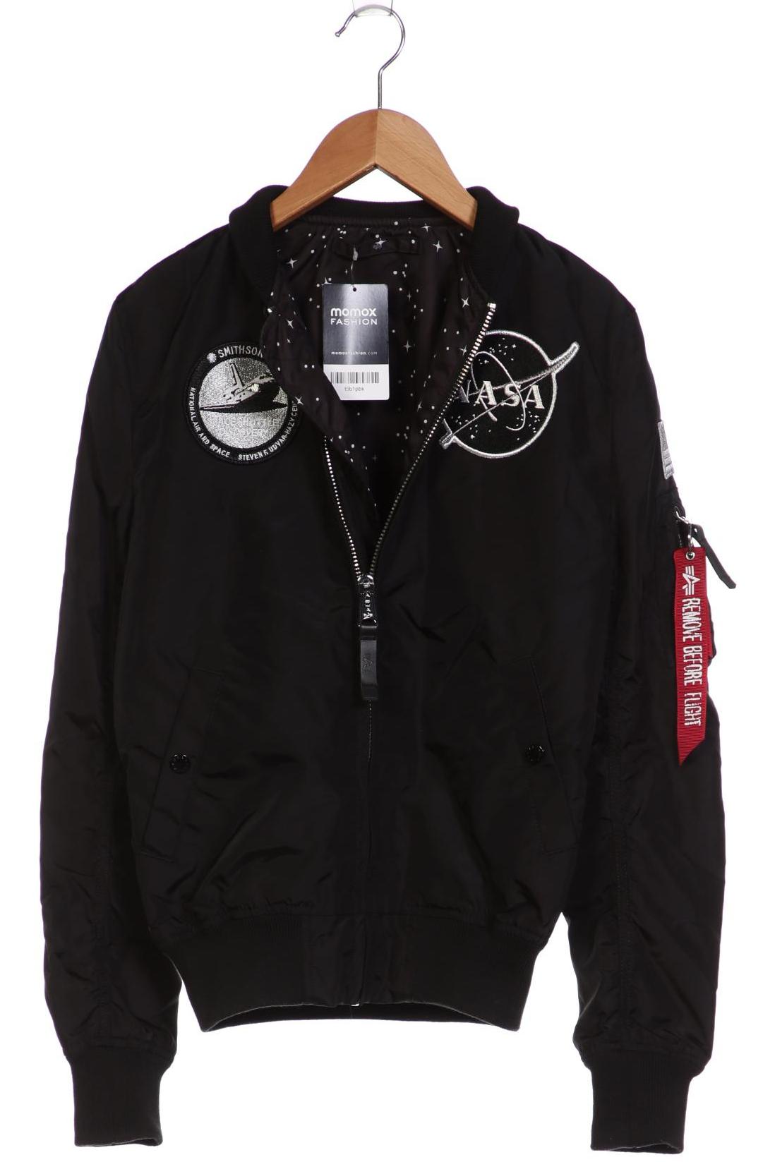 

Alpha industries Damen Jacke, schwarz, Gr. 36