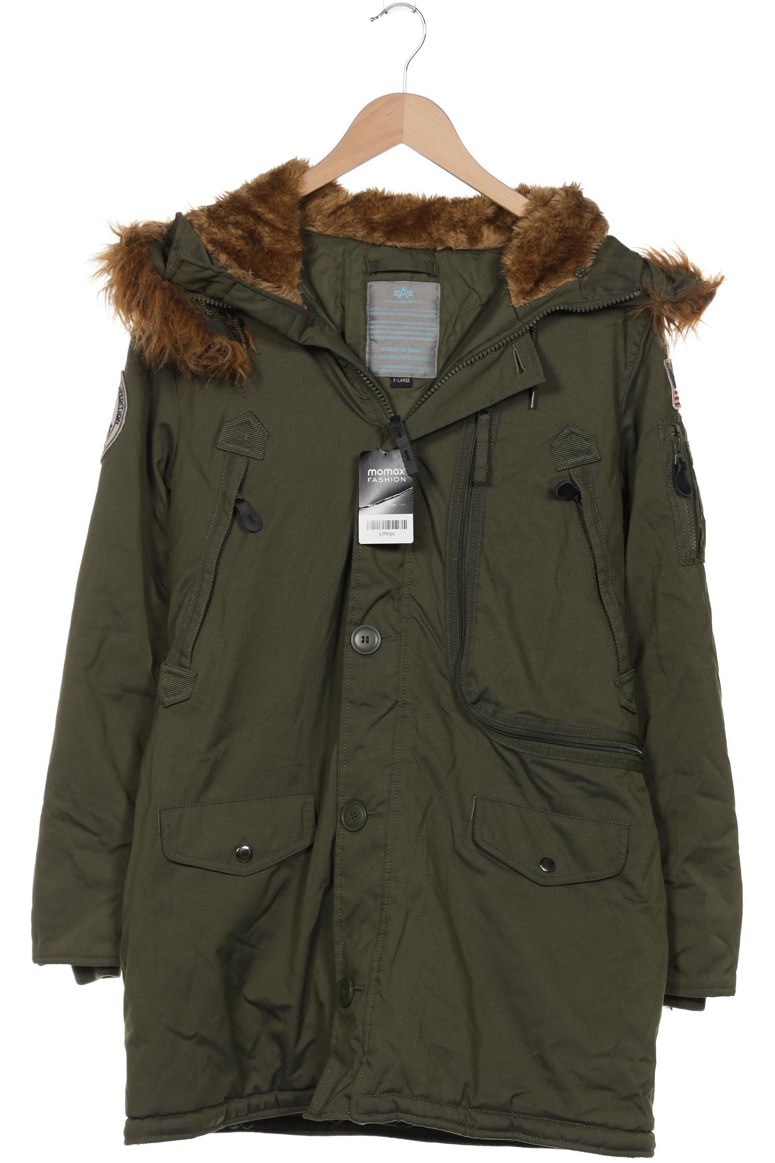

Alpha industries Damen Mantel, grün, Gr. 44