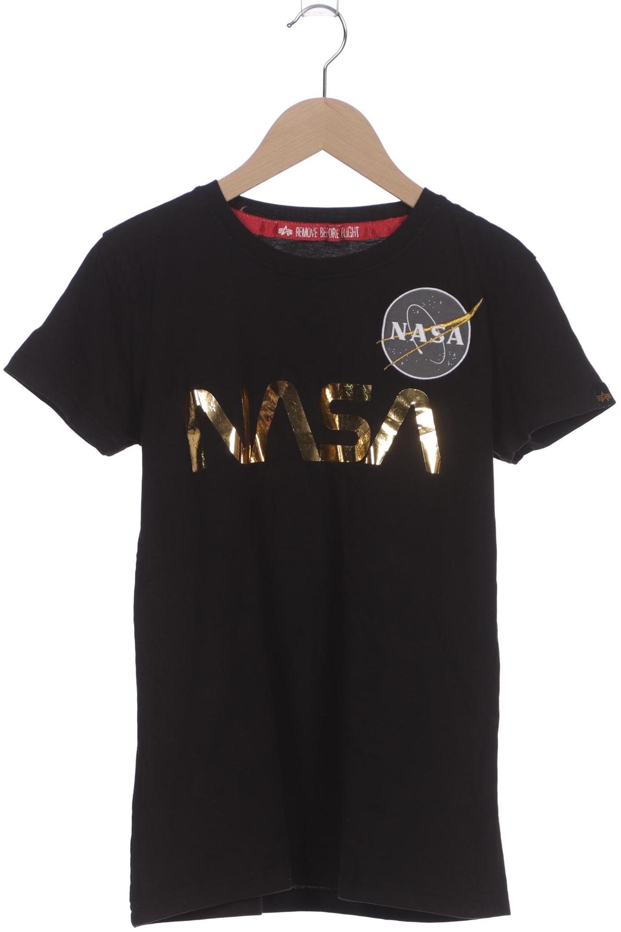 

Alpha industries Damen T-Shirt, schwarz, Gr. 36