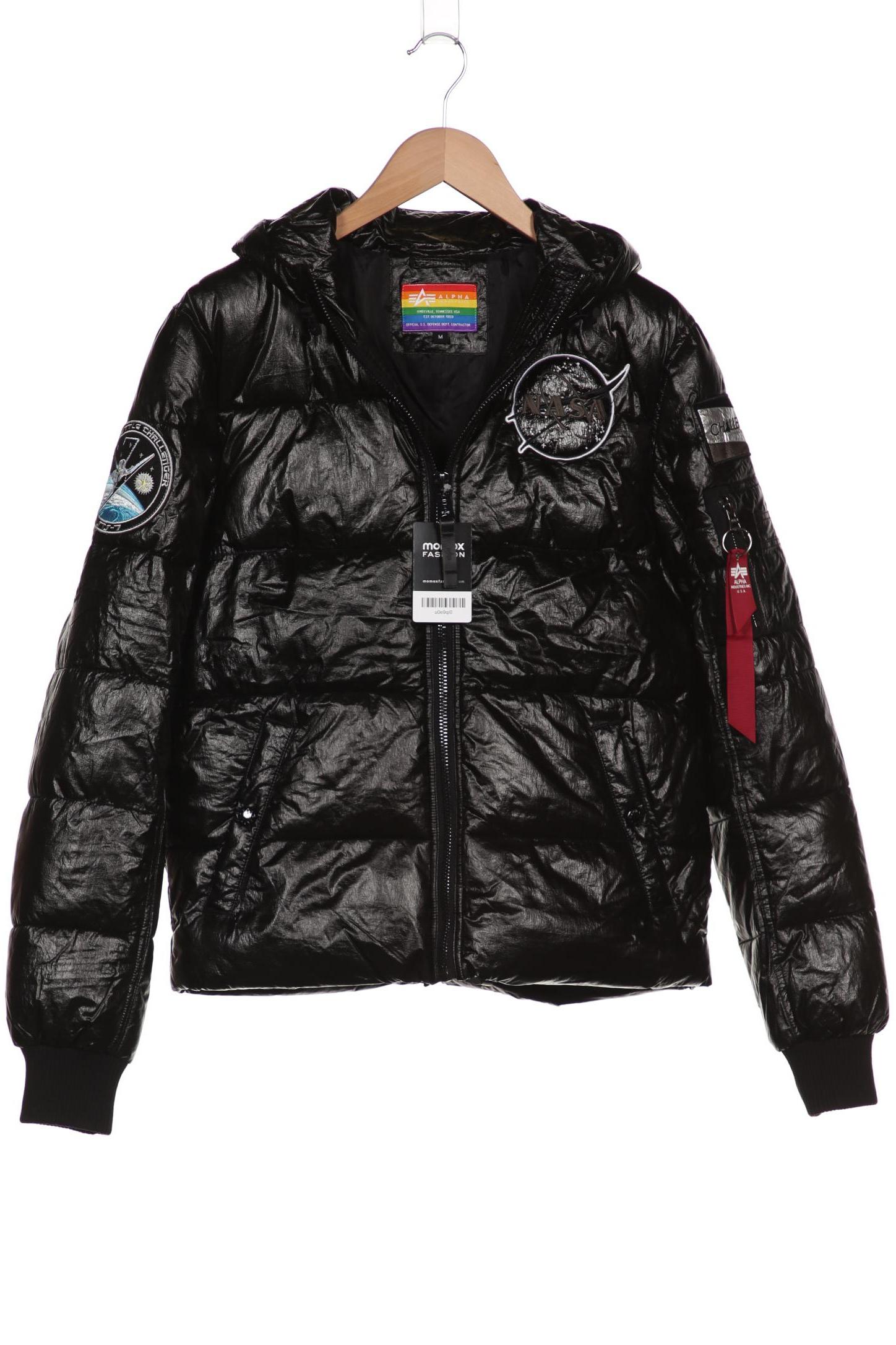 

Alpha industries Damen Jacke, schwarz, Gr. 38