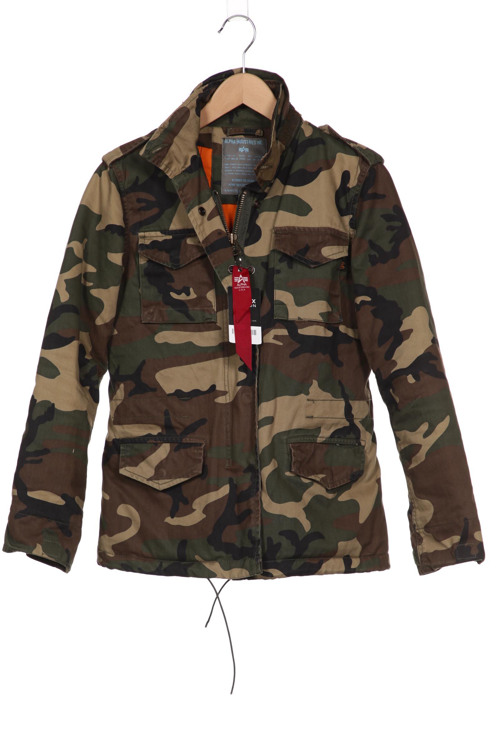 

Alpha industries Damen Jacke, grün, Gr. 36