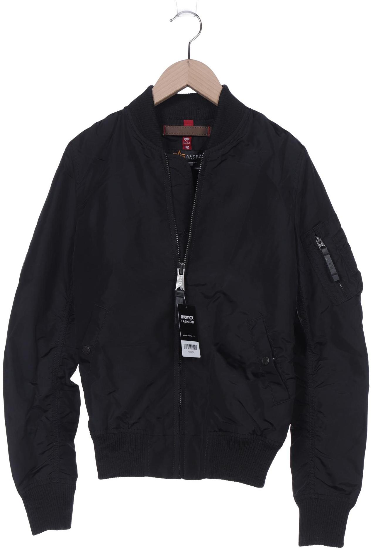 

Alpha industries Damen Jacke, schwarz, Gr. 36