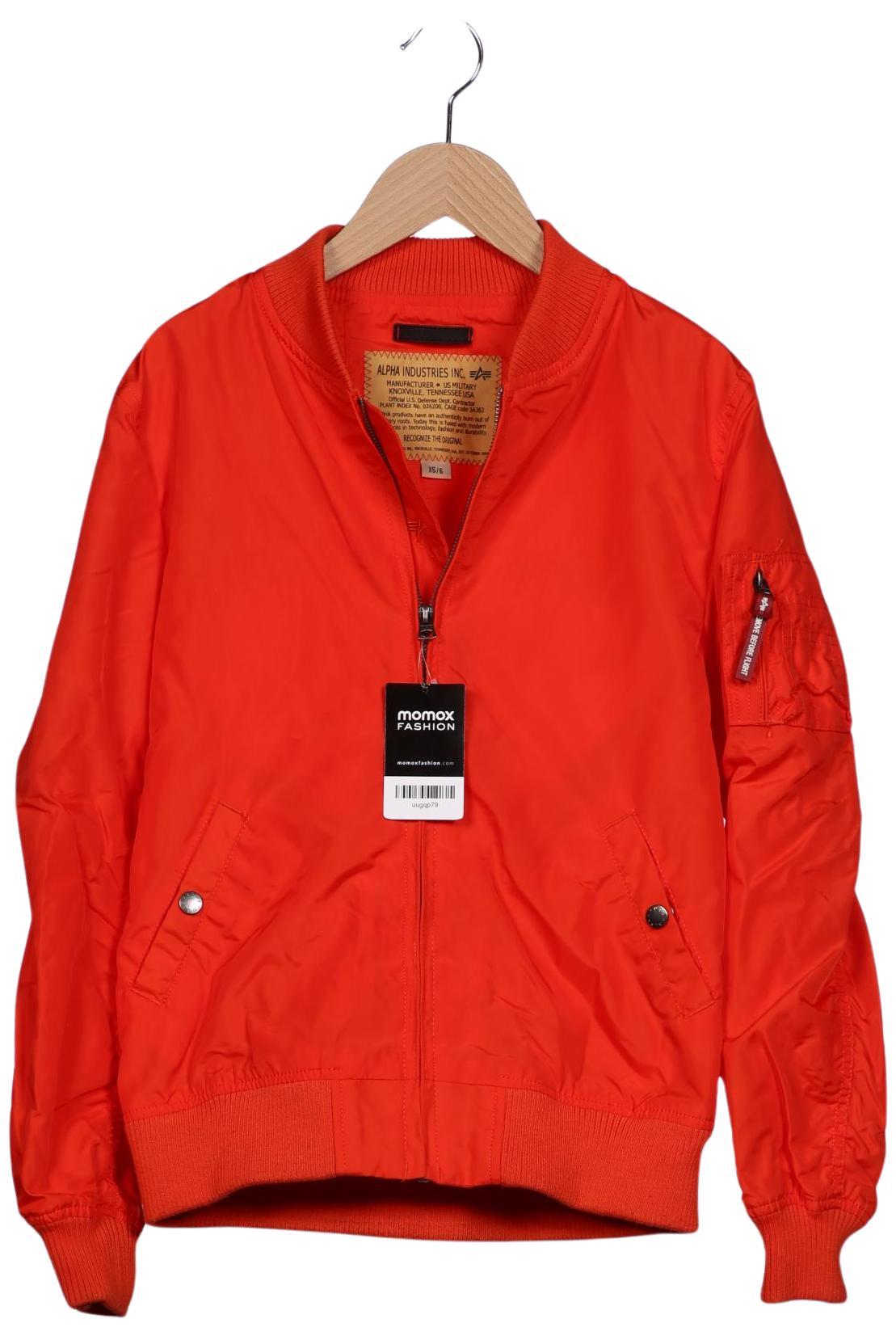 

Alpha industries Damen Jacke, orange, Gr. 6