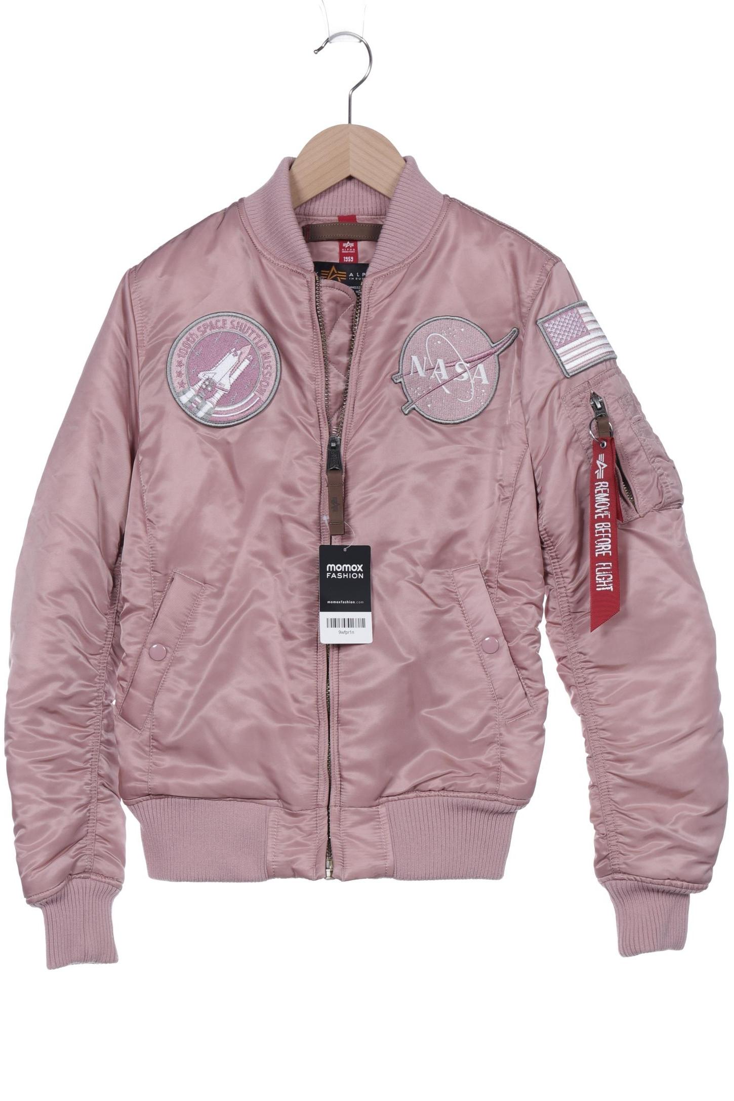 

Alpha industries Damen Jacke, pink, Gr. 36