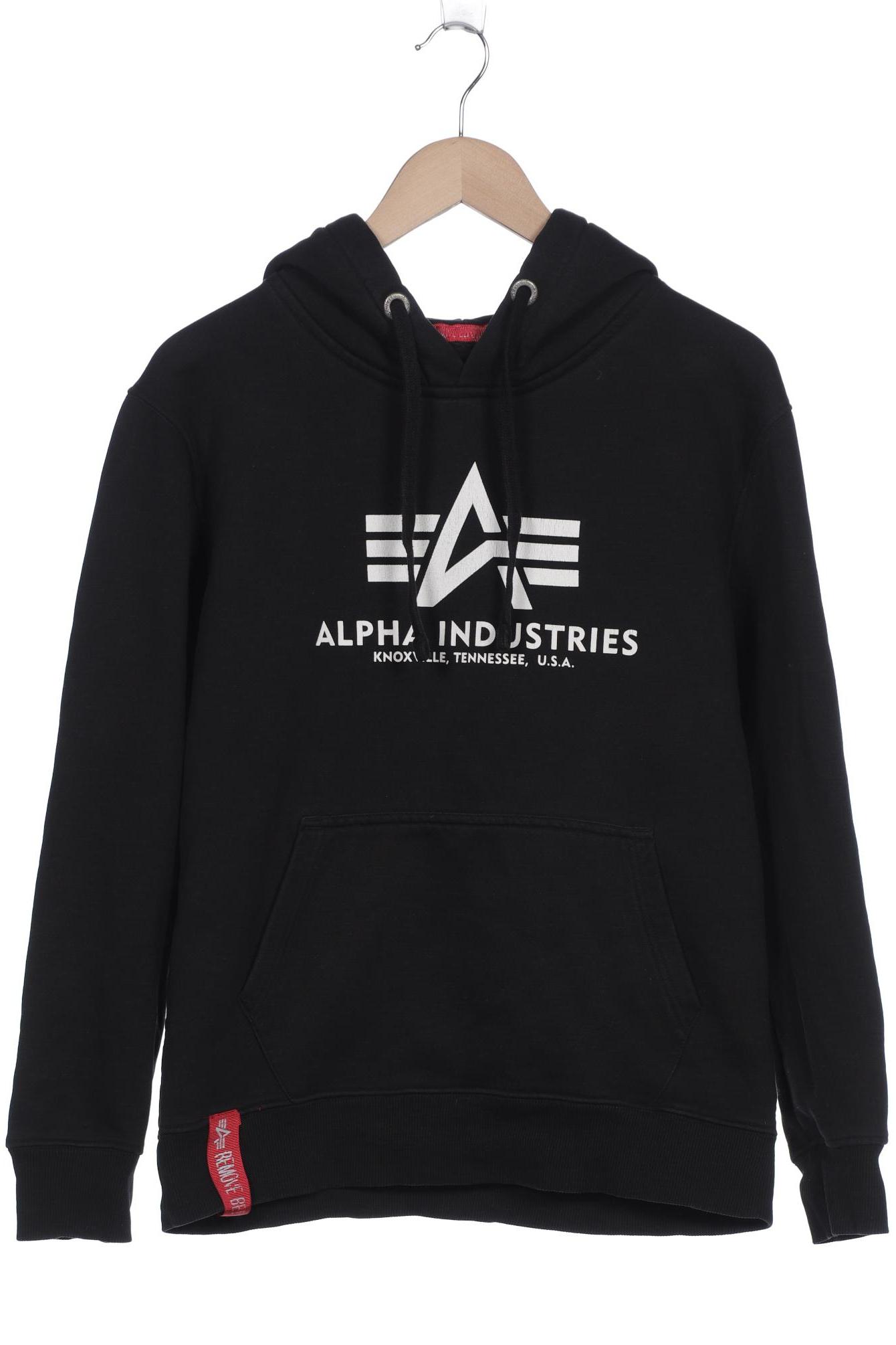

Alpha industries Damen Kapuzenpullover, schwarz