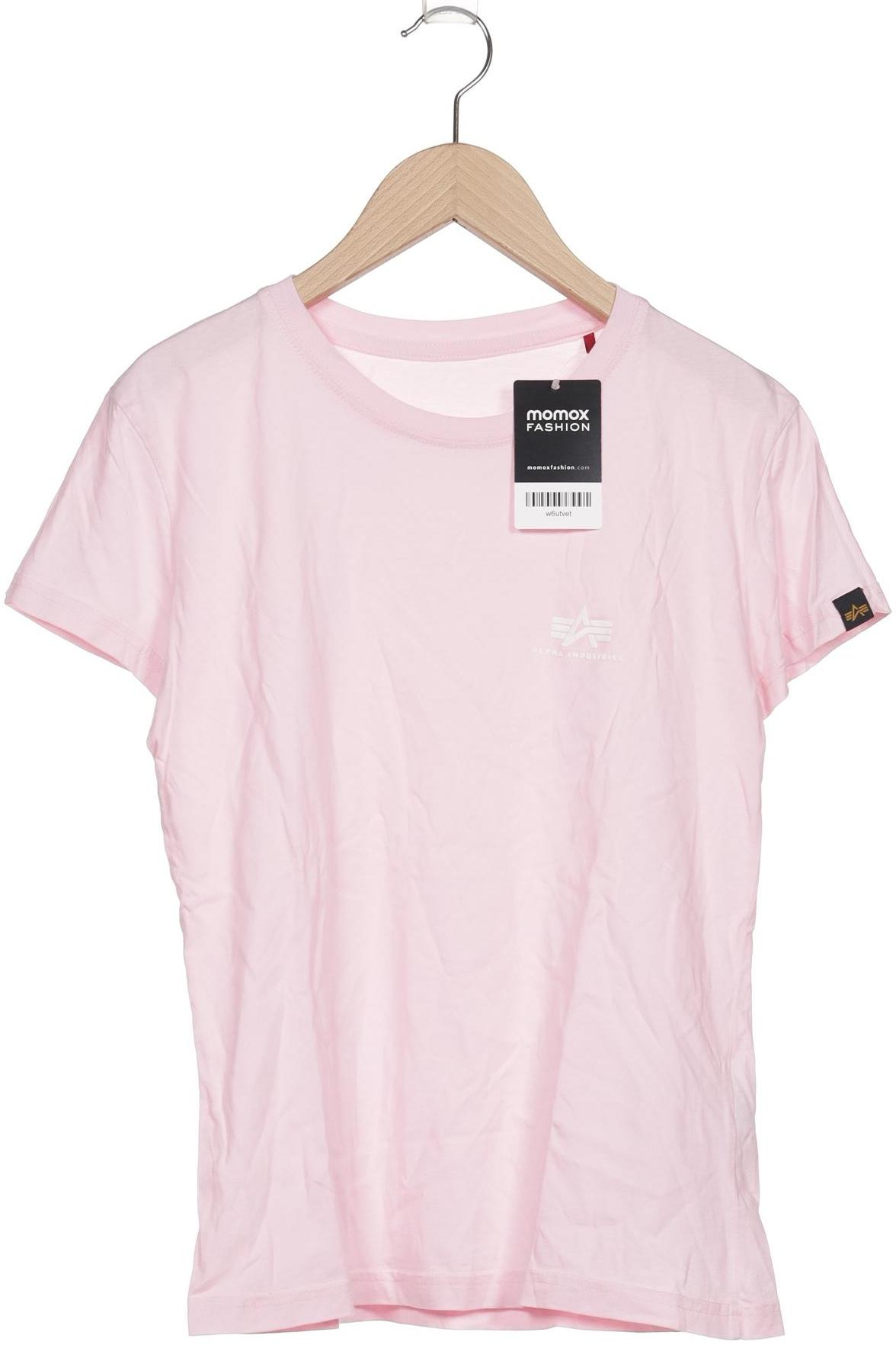 

Alpha industries Damen T-Shirt, pink, Gr. 36