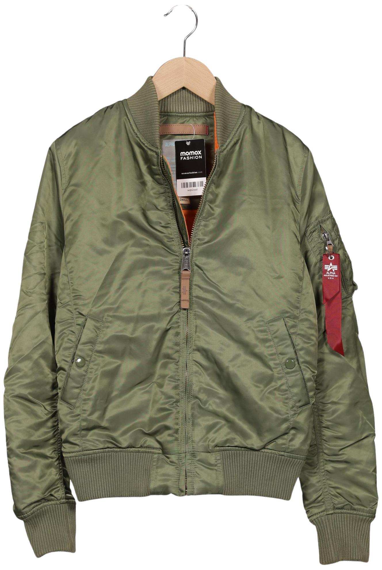 

Alpha industries Damen Jacke, grün, Gr. 36