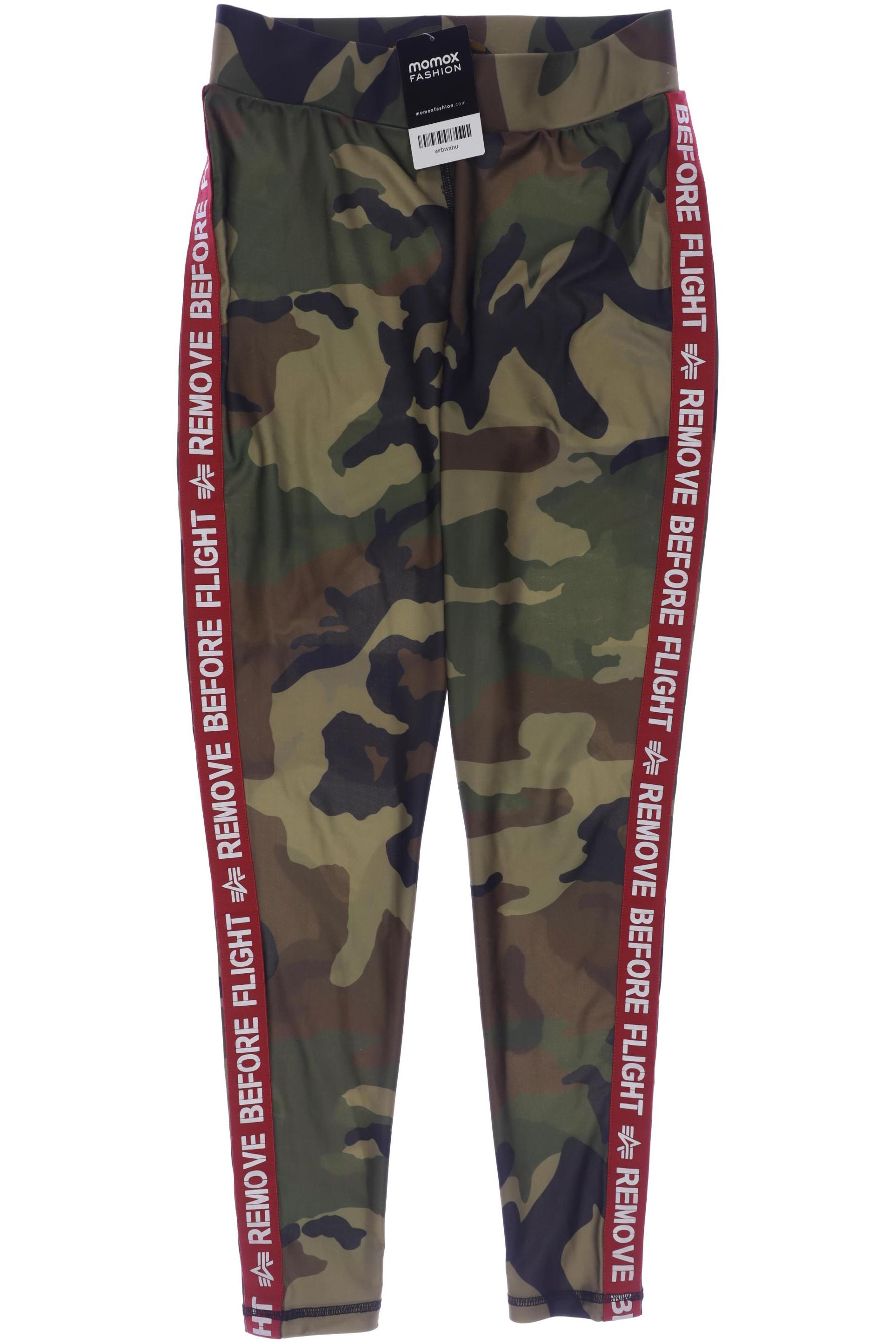 

Alpha industries Damen Stoffhose, grün, Gr. 0