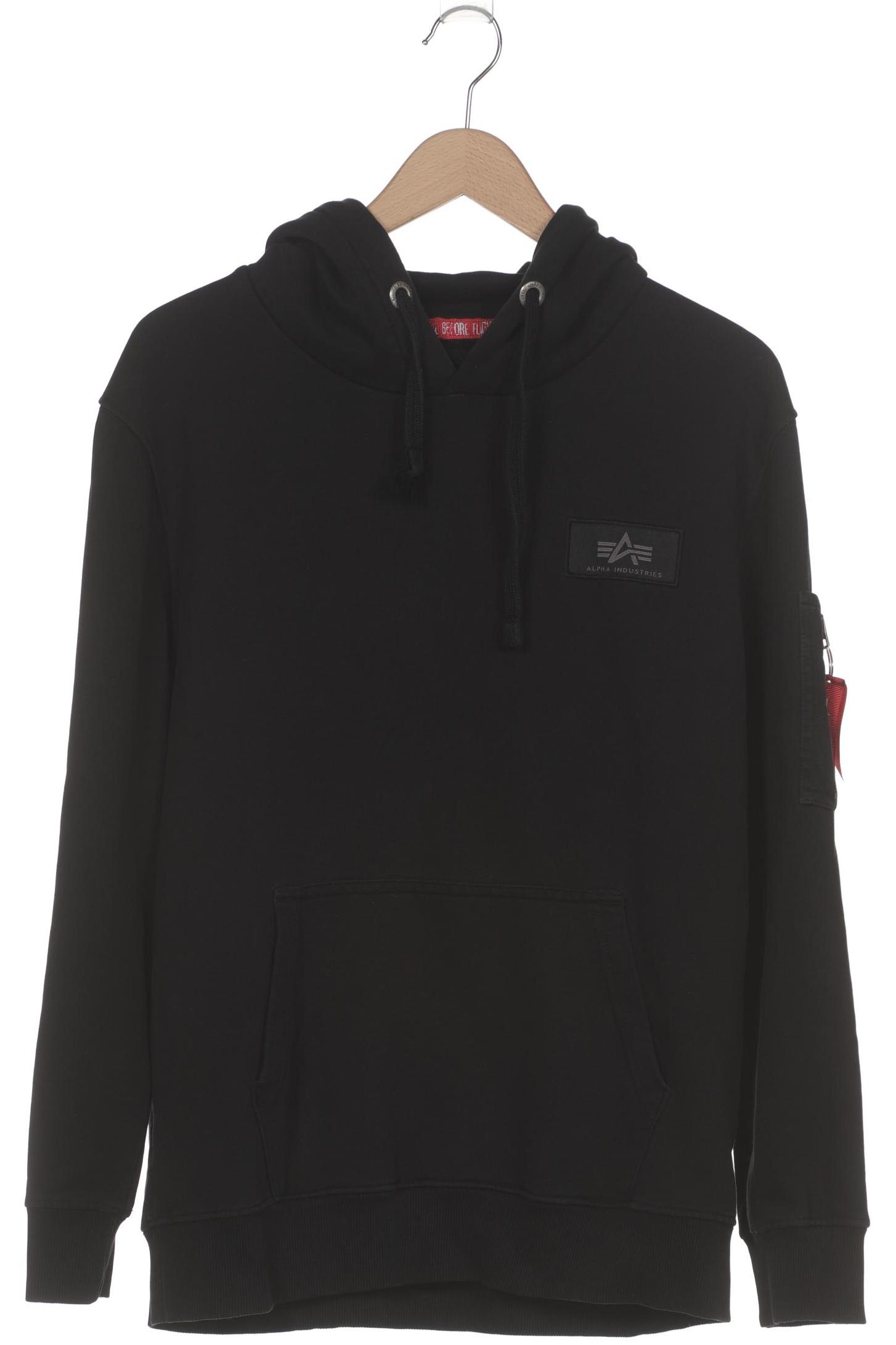 

Alpha industries Damen Kapuzenpullover, schwarz, Gr. 42