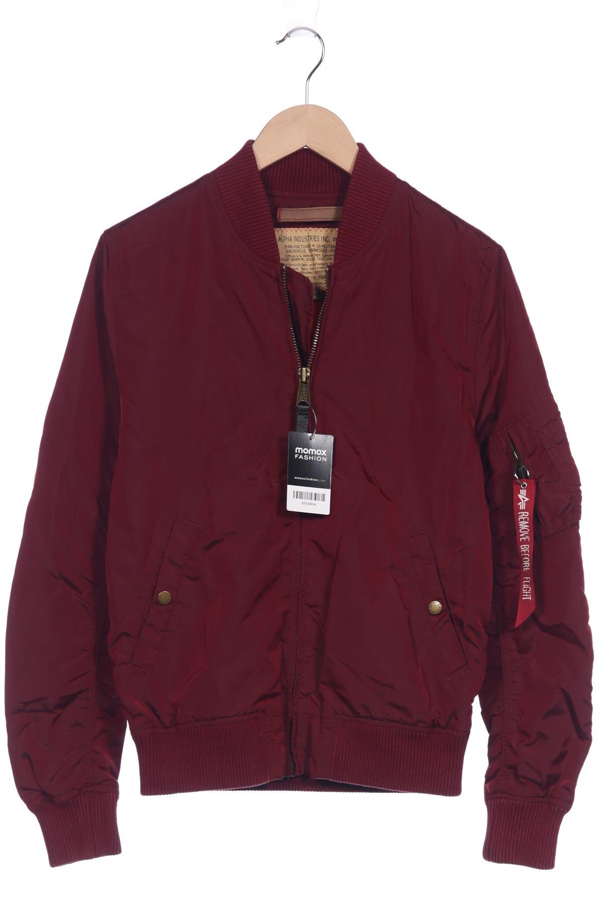 

Alpha industries Damen Jacke, bordeaux, Gr. 38