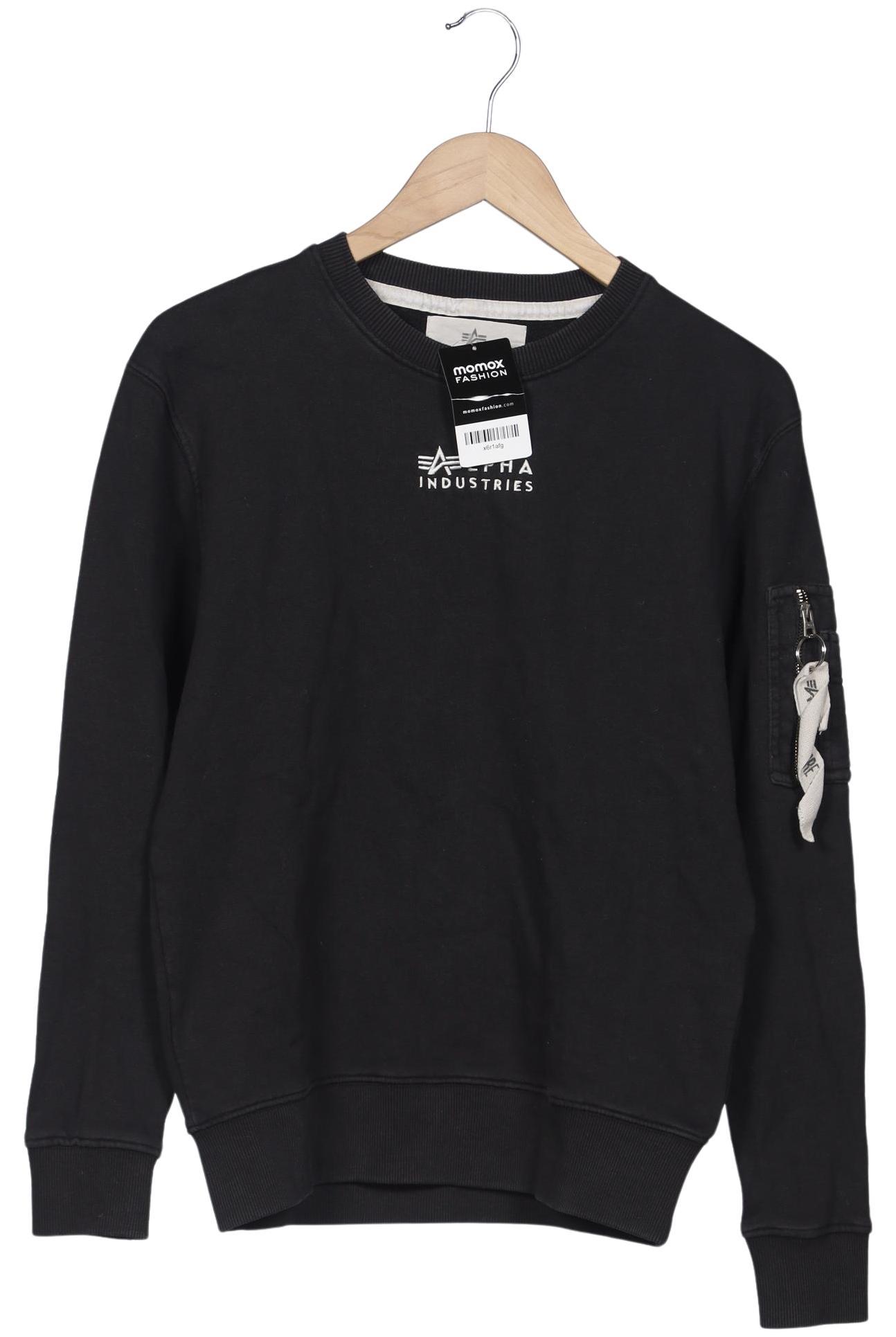 

Alpha industries Damen Sweatshirt, schwarz, Gr. 34