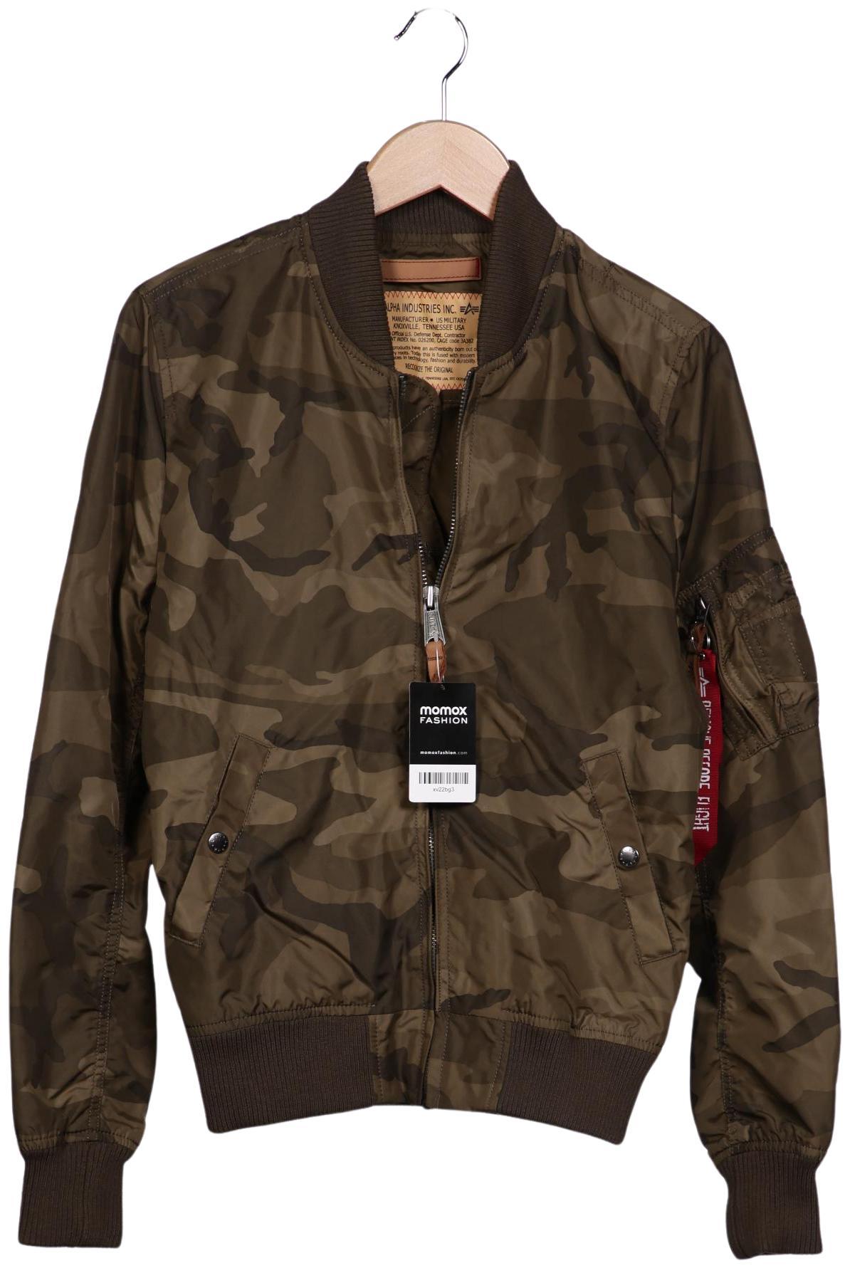 

Alpha industries Damen Jacke, grün, Gr. 36