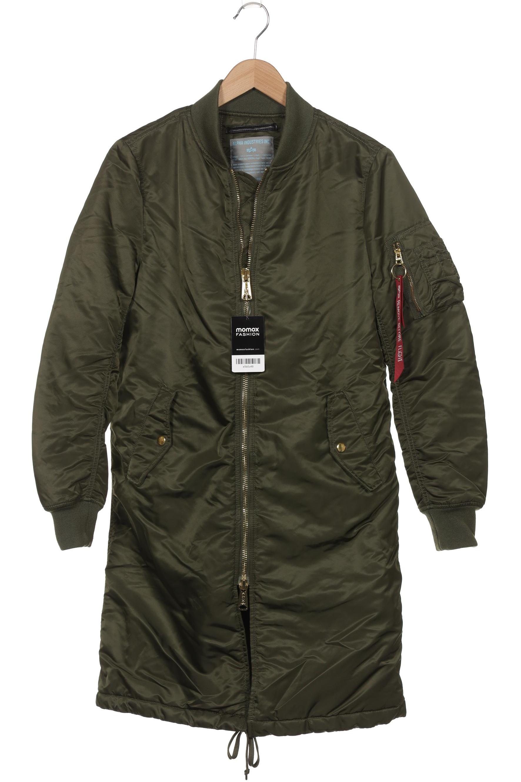 

Alpha industries Damen Mantel, grün, Gr. 38