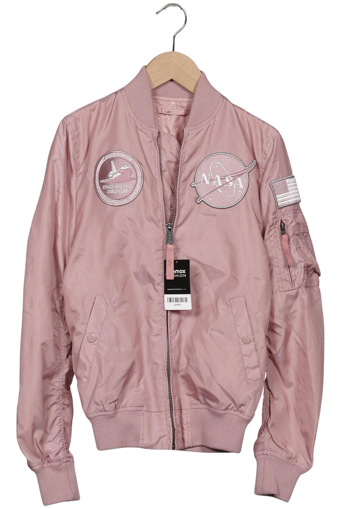 

Alpha industries Damen Jacke, pink, Gr. 36