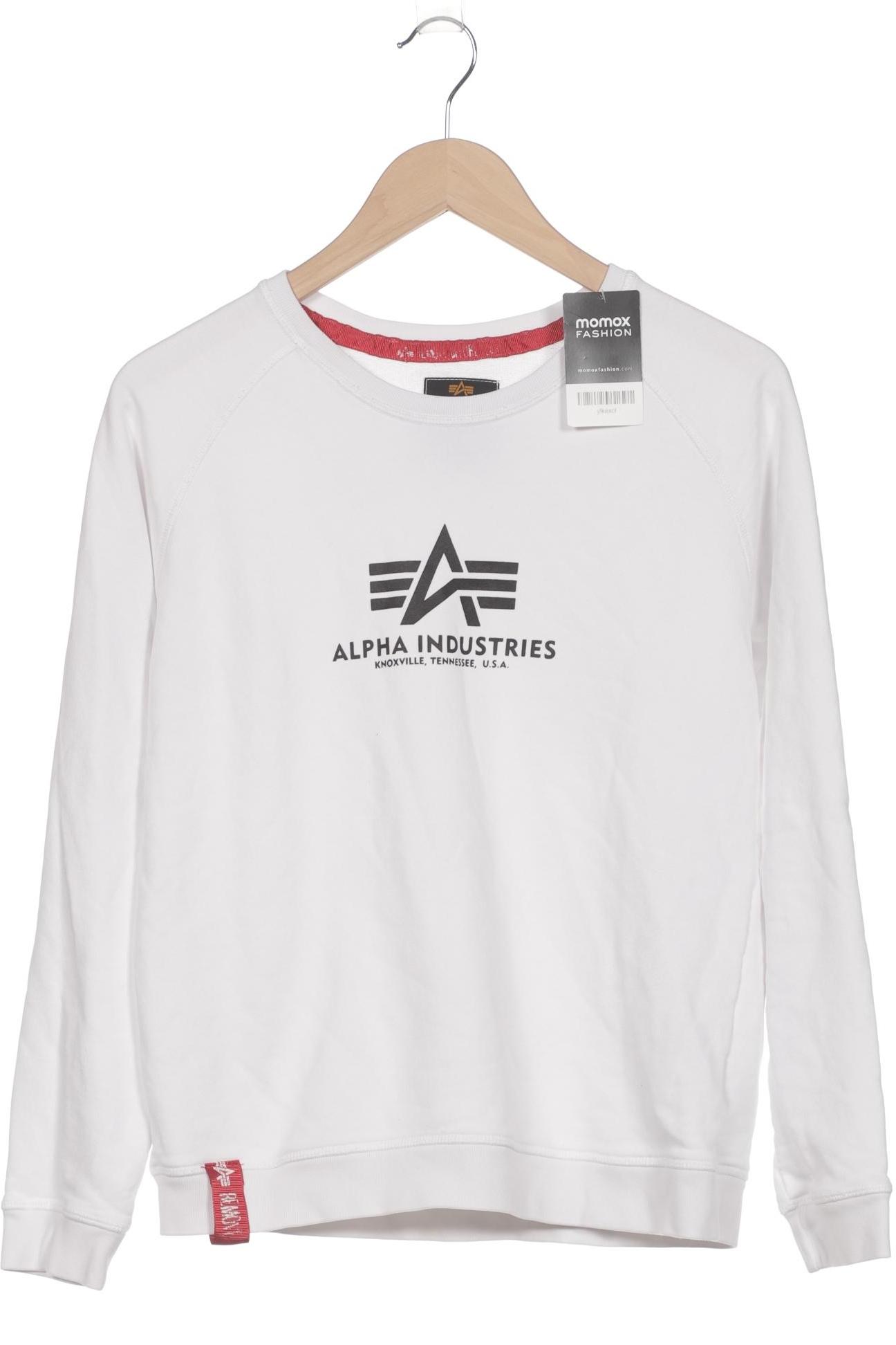 

Alpha industries Damen Sweatshirt, weiß, Gr. 38