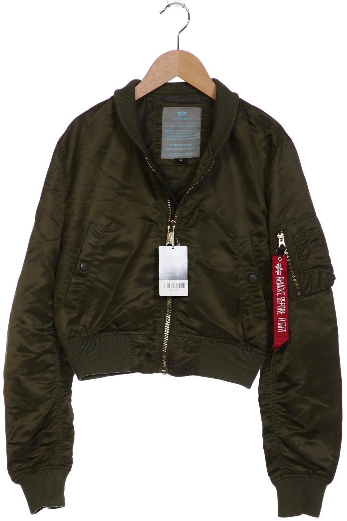 

Alpha industries Damen Jacke, grün, Gr. 38