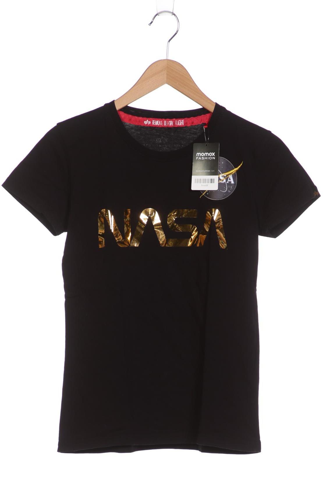 

Alpha industries Damen T-Shirt, schwarz, Gr. 38