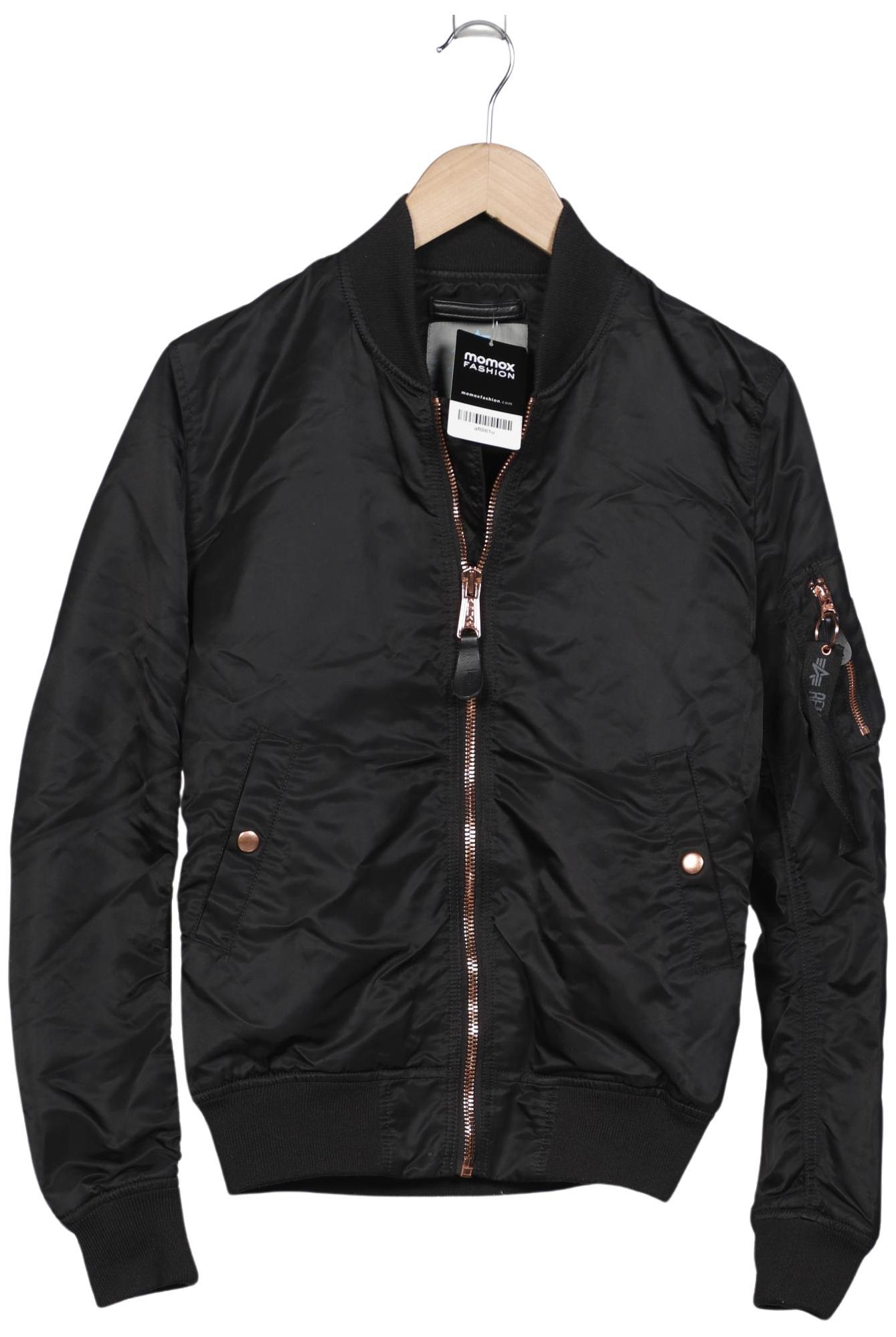 

Alpha industries Damen Jacke, schwarz, Gr. 42