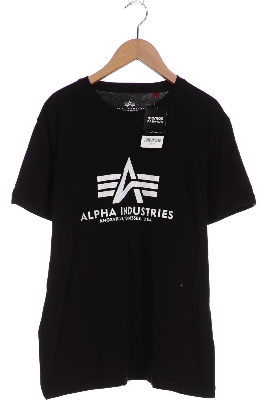 

Alpha industries Herren T-Shirt, schwarz