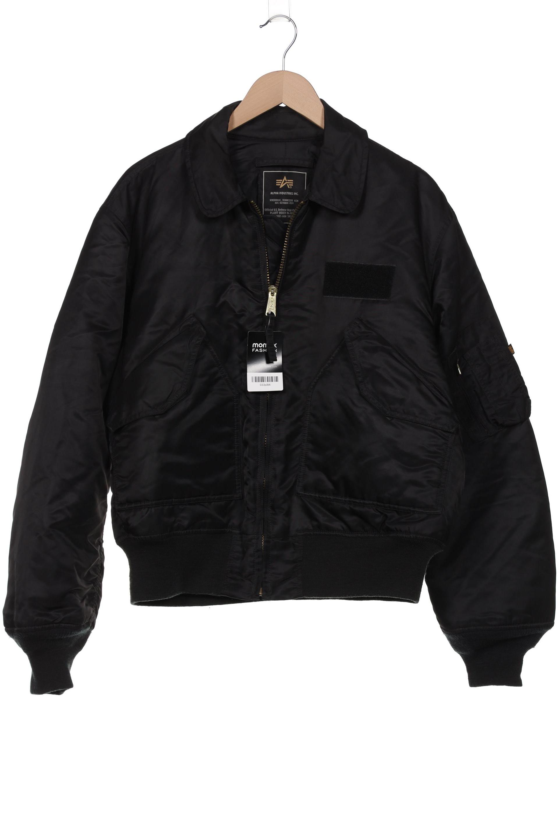 

Alpha industries Herren Jacke, schwarz, Gr. 52